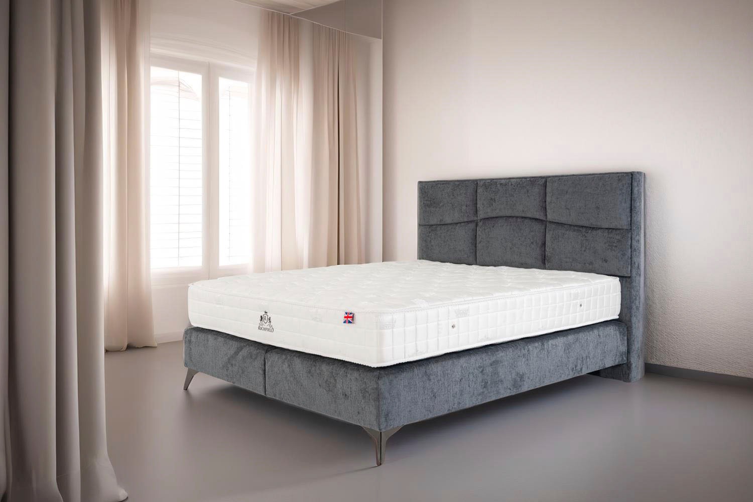 Home affaire Boxspringbett "Violette erhältlich in den Breite 160, 180 & 20 günstig online kaufen