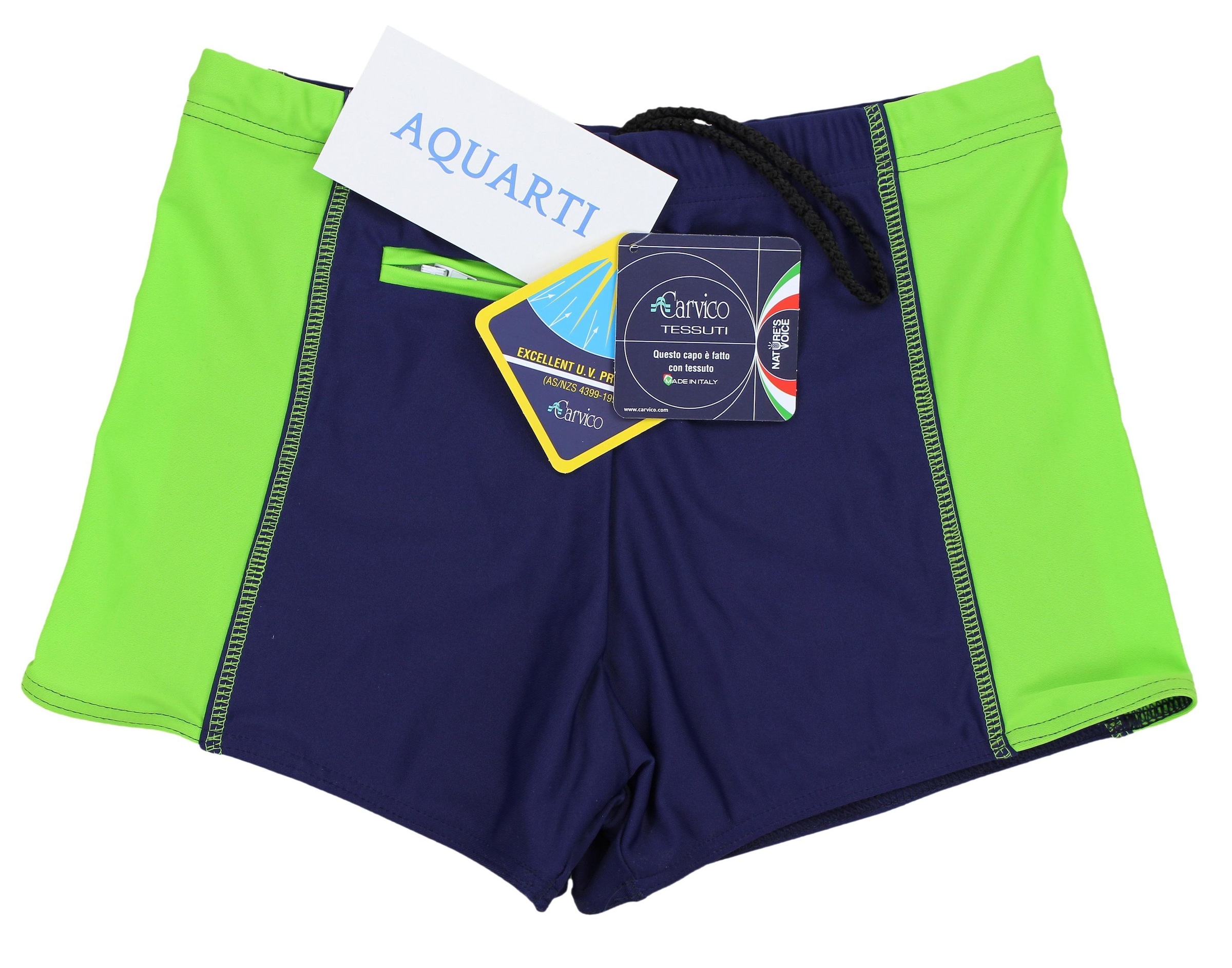 AQUARTI Badehose »Badehose Aquarti Herren Badehose mit Reißverschlusstasche«