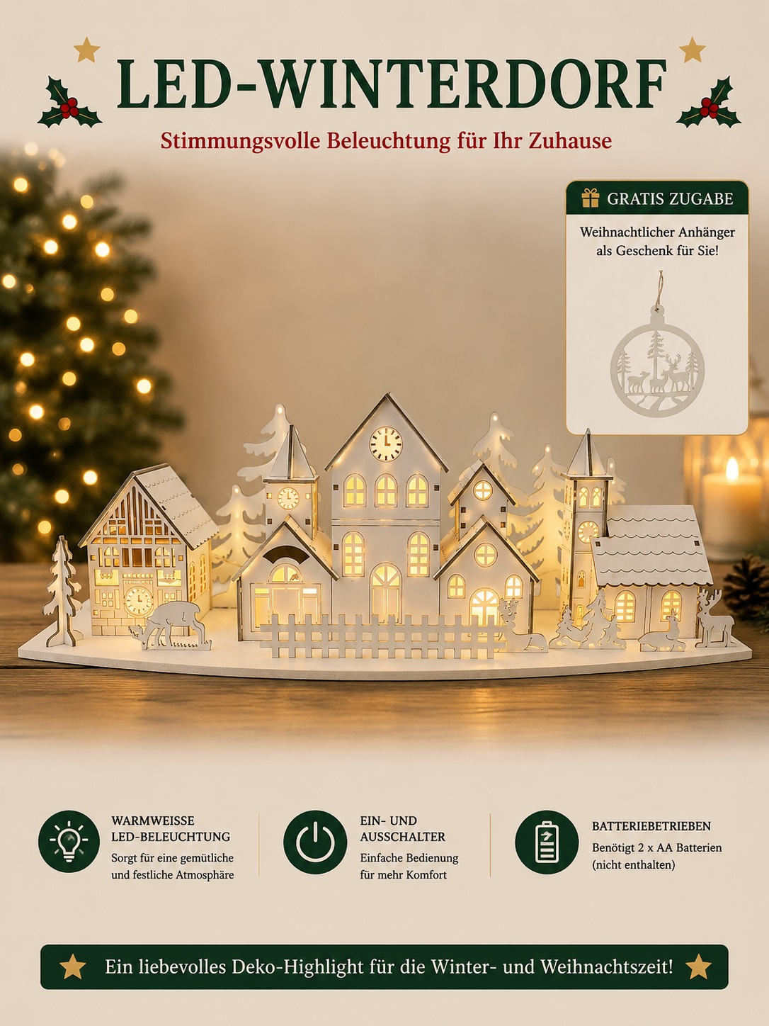OTTO home Weihnachtsdorf »Weihnachtsszene«