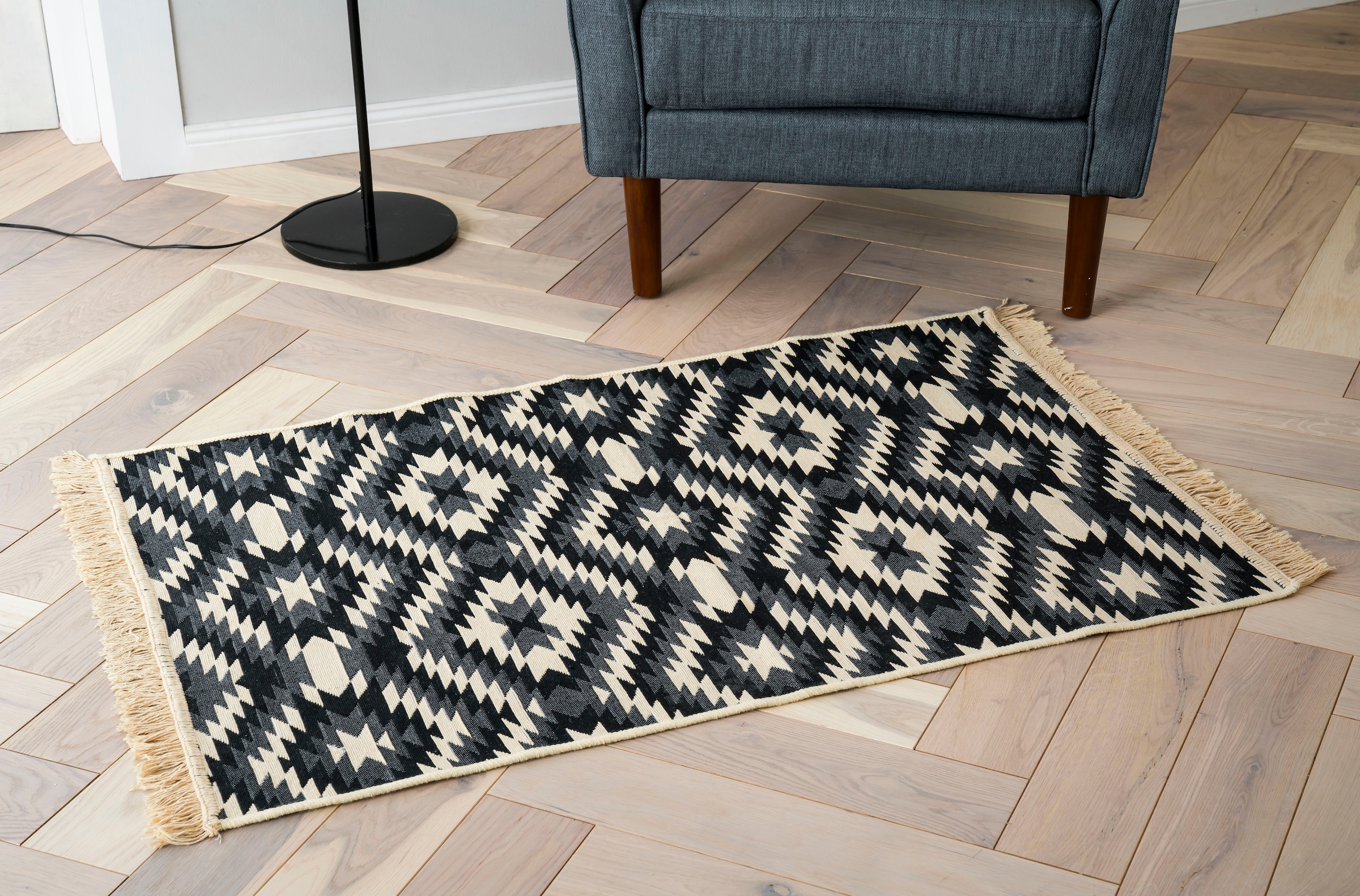 done. Teppich "BARCELONA" rechteckig 8 mm Höhe Flachgewebe, modernes Ethno günstig online kaufen