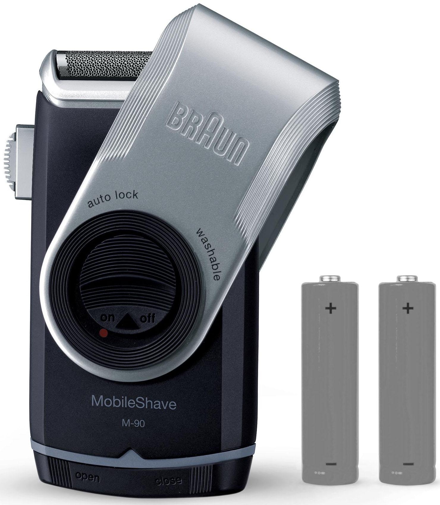 Braun Langhaartrimmer, kaufen MobileShave PocketGo »M90«, Reiserasierer Elektrorasierer | BAUR