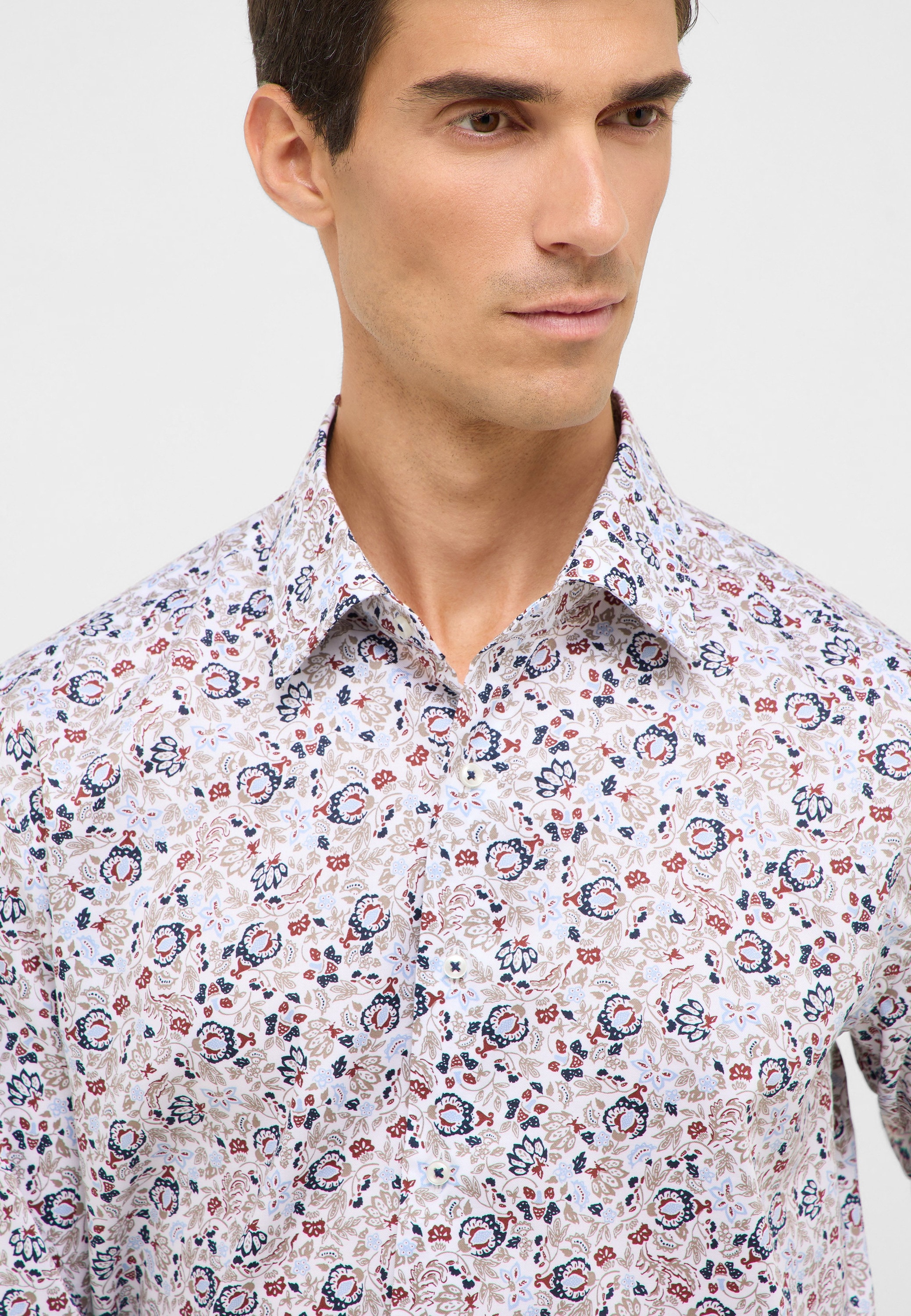 Eterna Langarmhemd »MODERN FIT«, NON IRON (bügelfrei)
