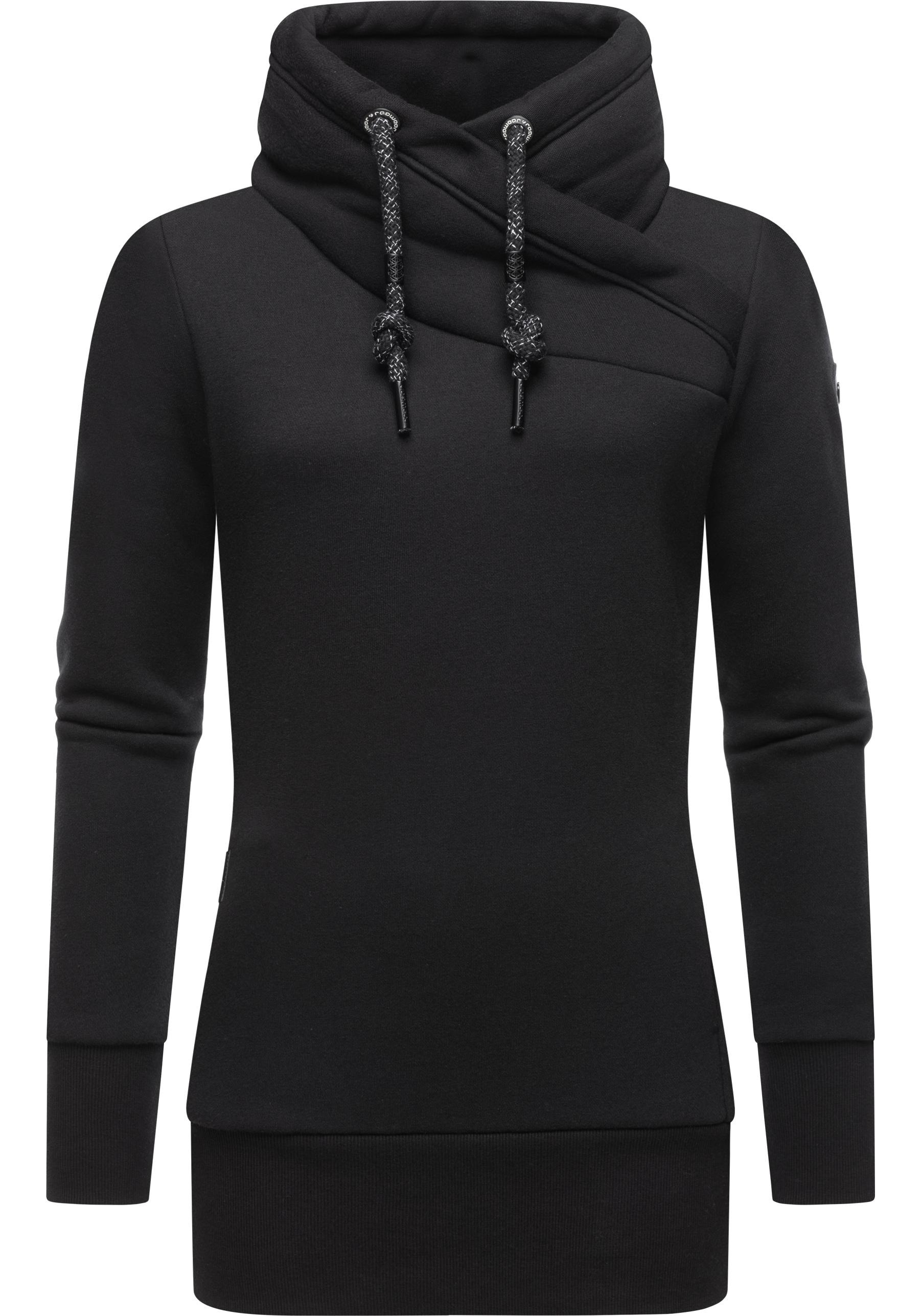 Sweatshirt »Neska«, modischer Longsleeve Pullover mit hohem Kragen