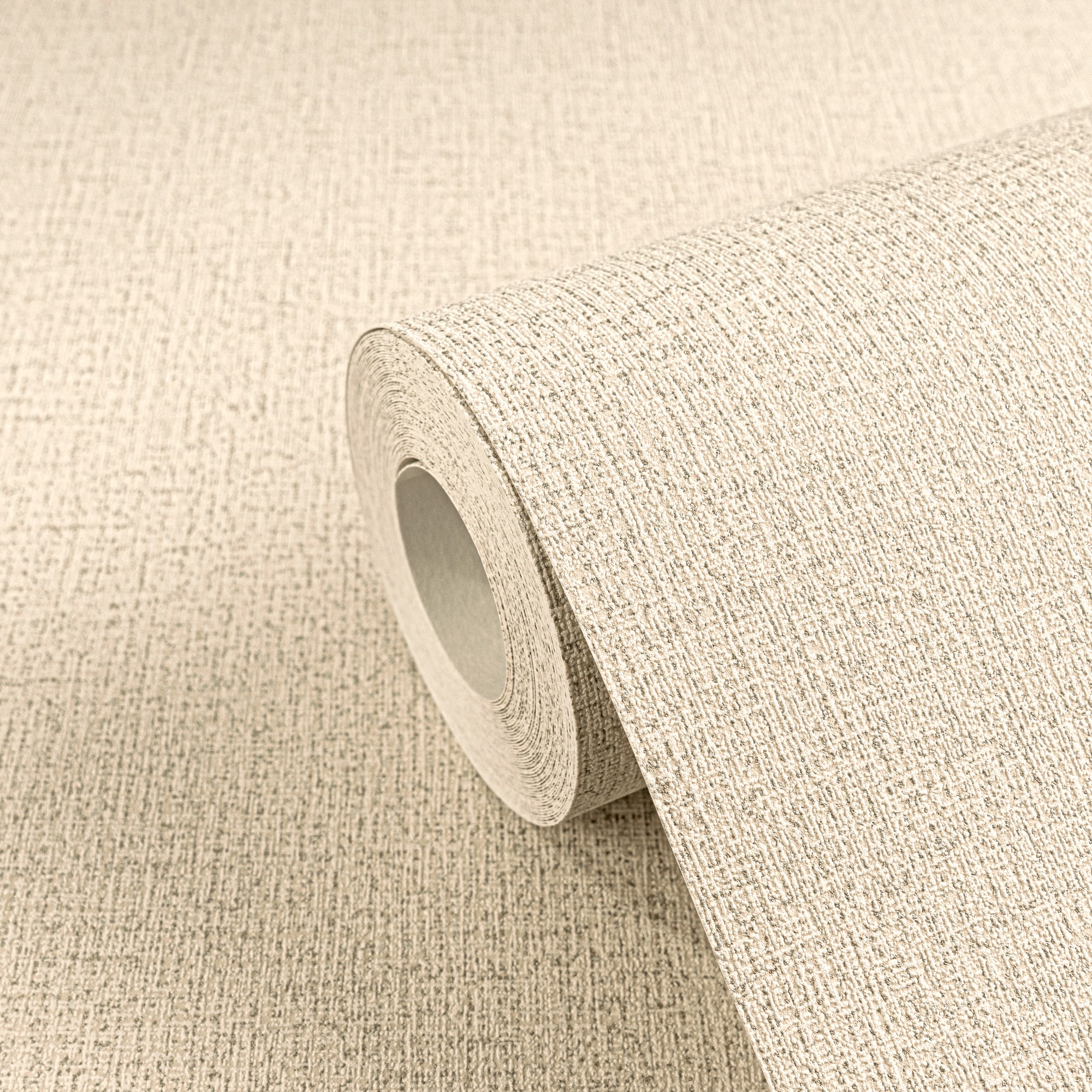 Thumbnail - CosmoLiving by Cosmopolitan Vliestapete "Metallic Weave – Struktur-Unitapete" matt strukturiert Elegante Struktur-Vliest...