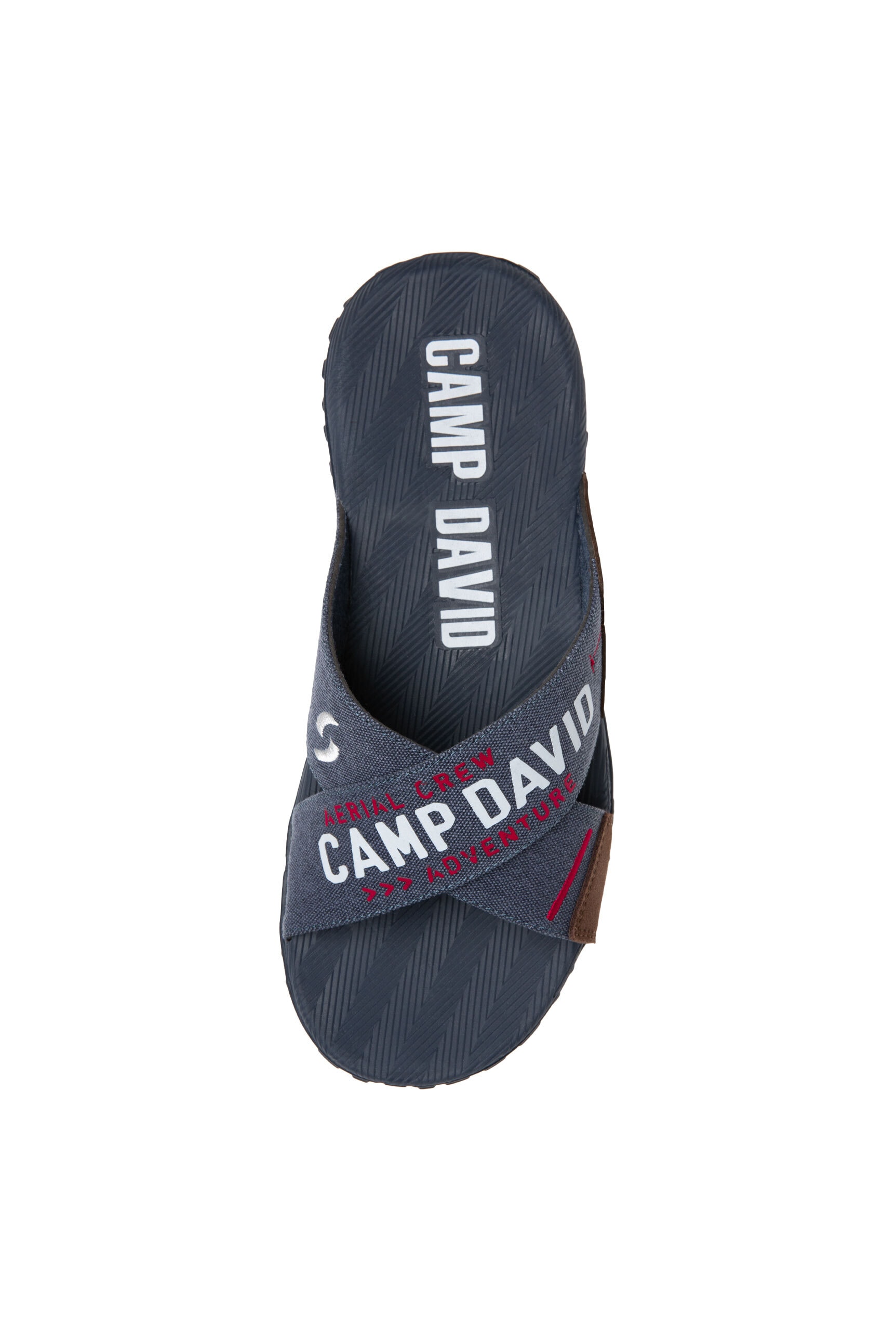 CAMP DAVID Pantolette, mit Stickerei