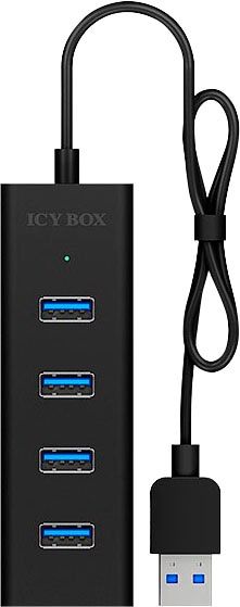 ICY BOX Computer-Adapter » 4 Port USB laikmena...