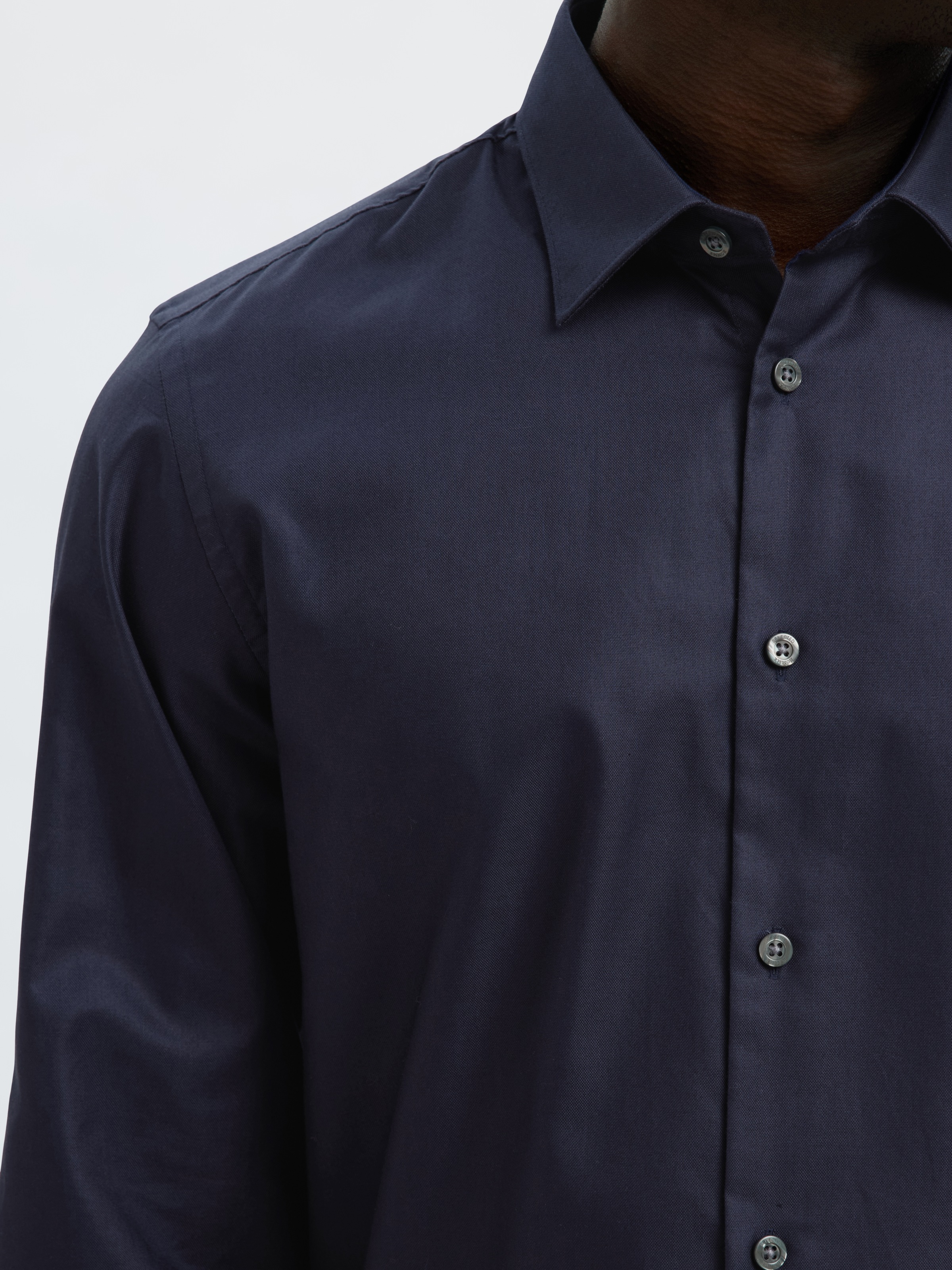 SELECTED Langarmhemd "SLHSLIMCLARK SHIRT LS NOOS" günstig online kaufen