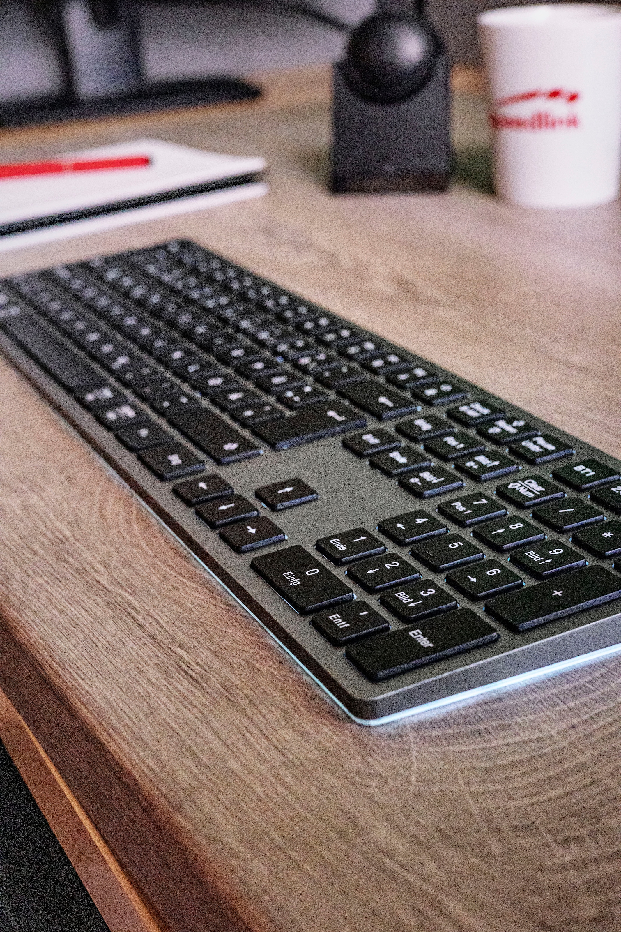 Speedlink Wireless-Tastatur »LEVIA Illuminated Metal Office Scissor Keyboard«, Bluetooth