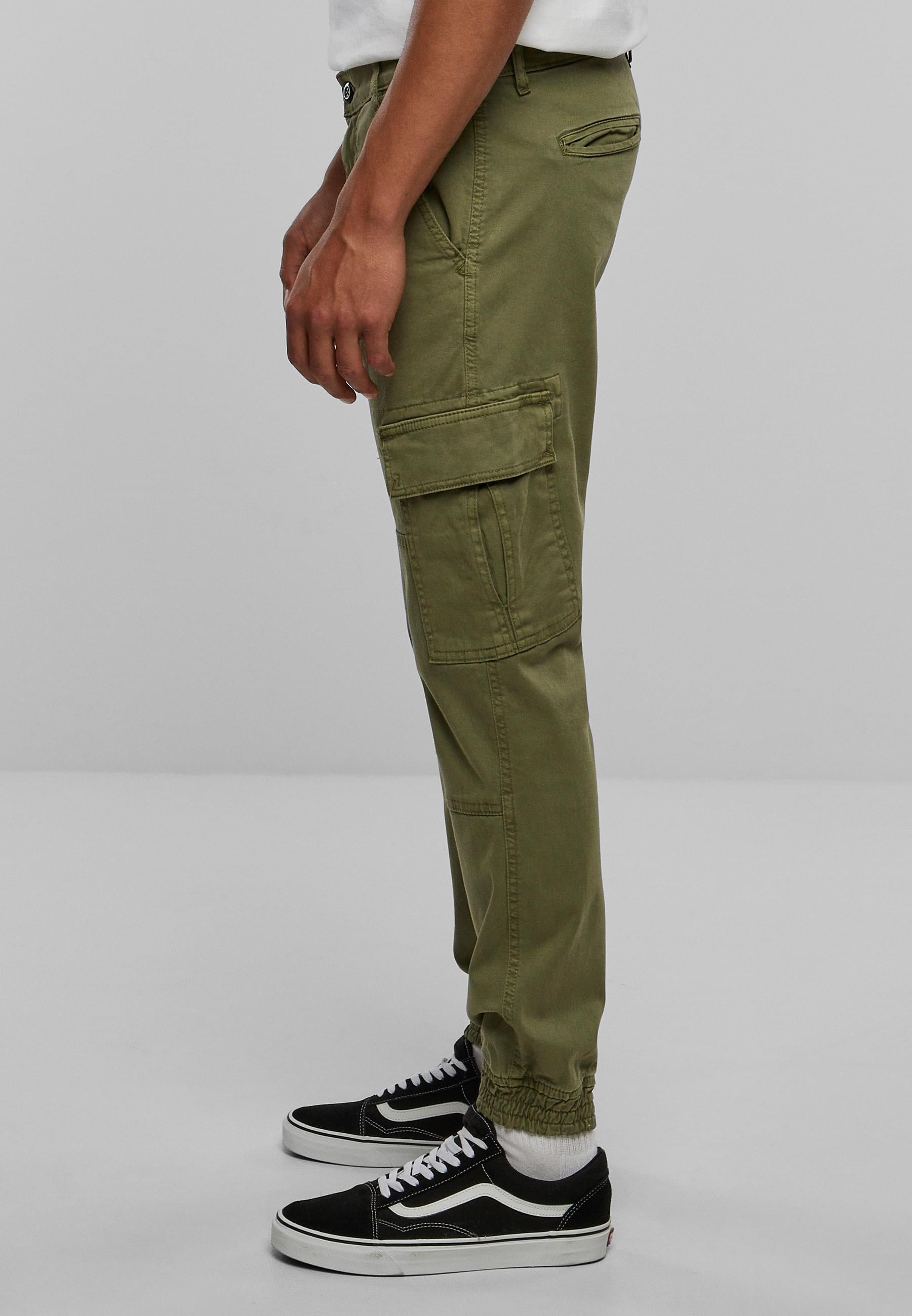 URBAN CLASSICS Cargohose »Urban Classics Herren Washed Cargo Twill Jogging Pants«, (1 tlg.)