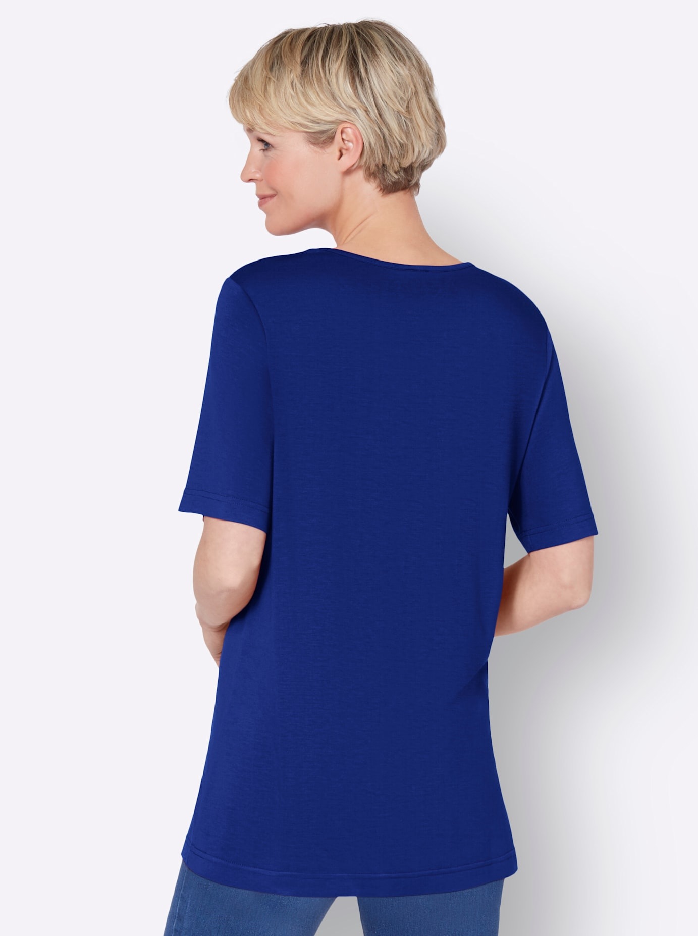 Classic Basics Kurzarmshirt "Kurzarm-Shirt" 1 Stk. tlg. günstig online kaufen