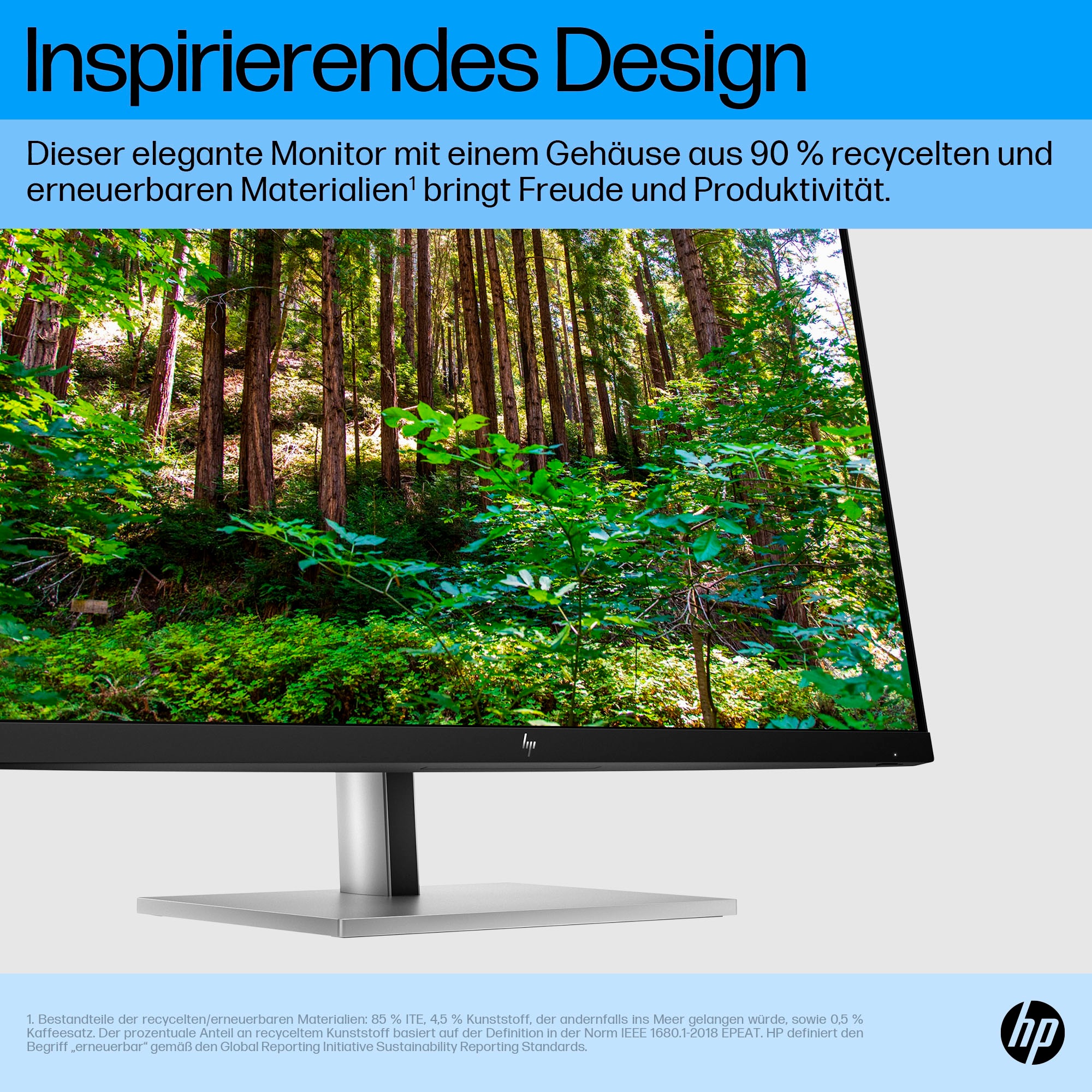 HP LED-Monitor »E27 G5 (HSD-0150-A)«, 68,6 cm/27 Zoll, 1920 x 1080 px, Full HD, 5 ms Reaktionszeit, 75 Hz