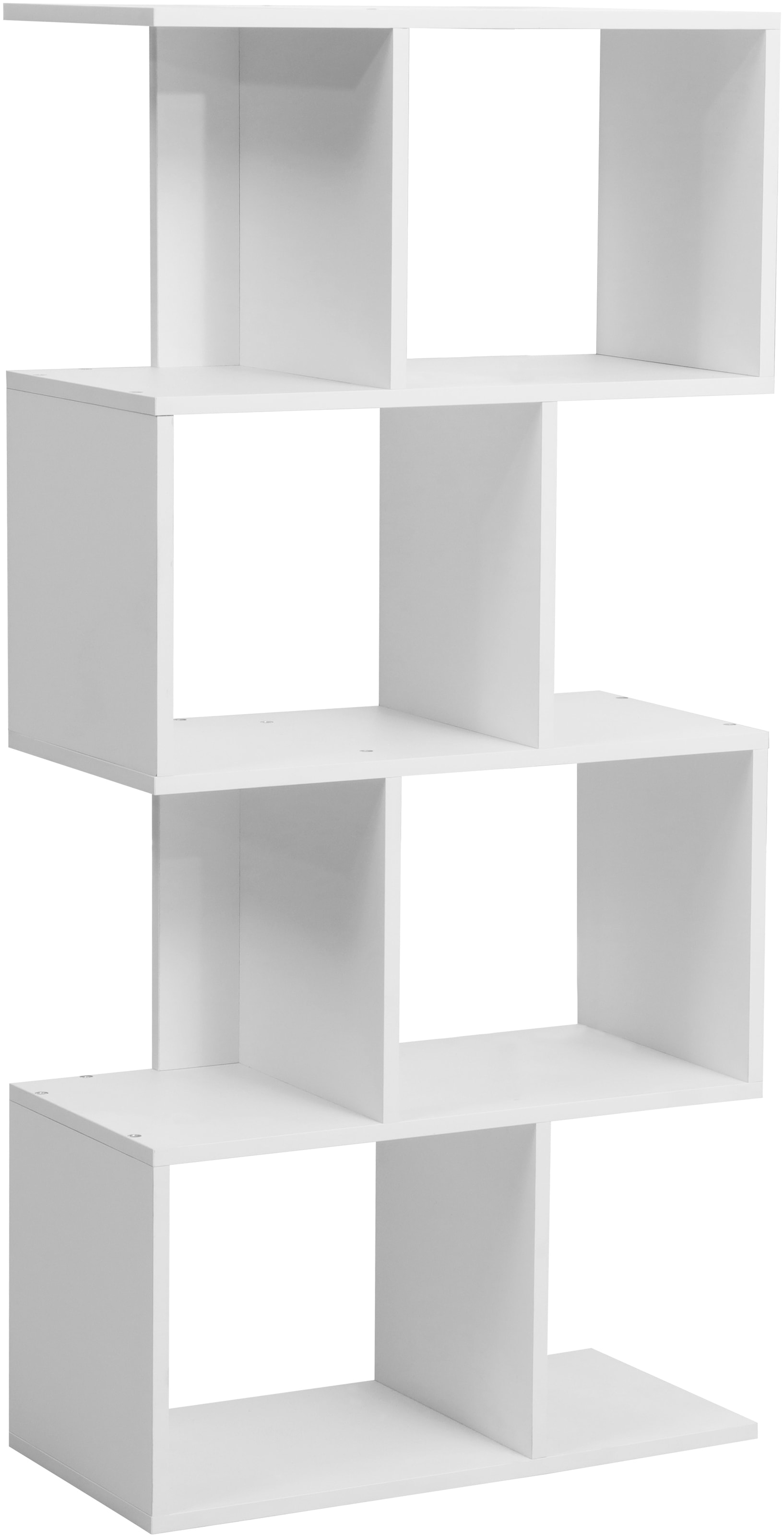 INOSIGN Mehrzweckregal "CROVIE, Bücherregal", 4 Würfelfächer & Ablageflächen, 60x128 cm, FSC-zertifiziert