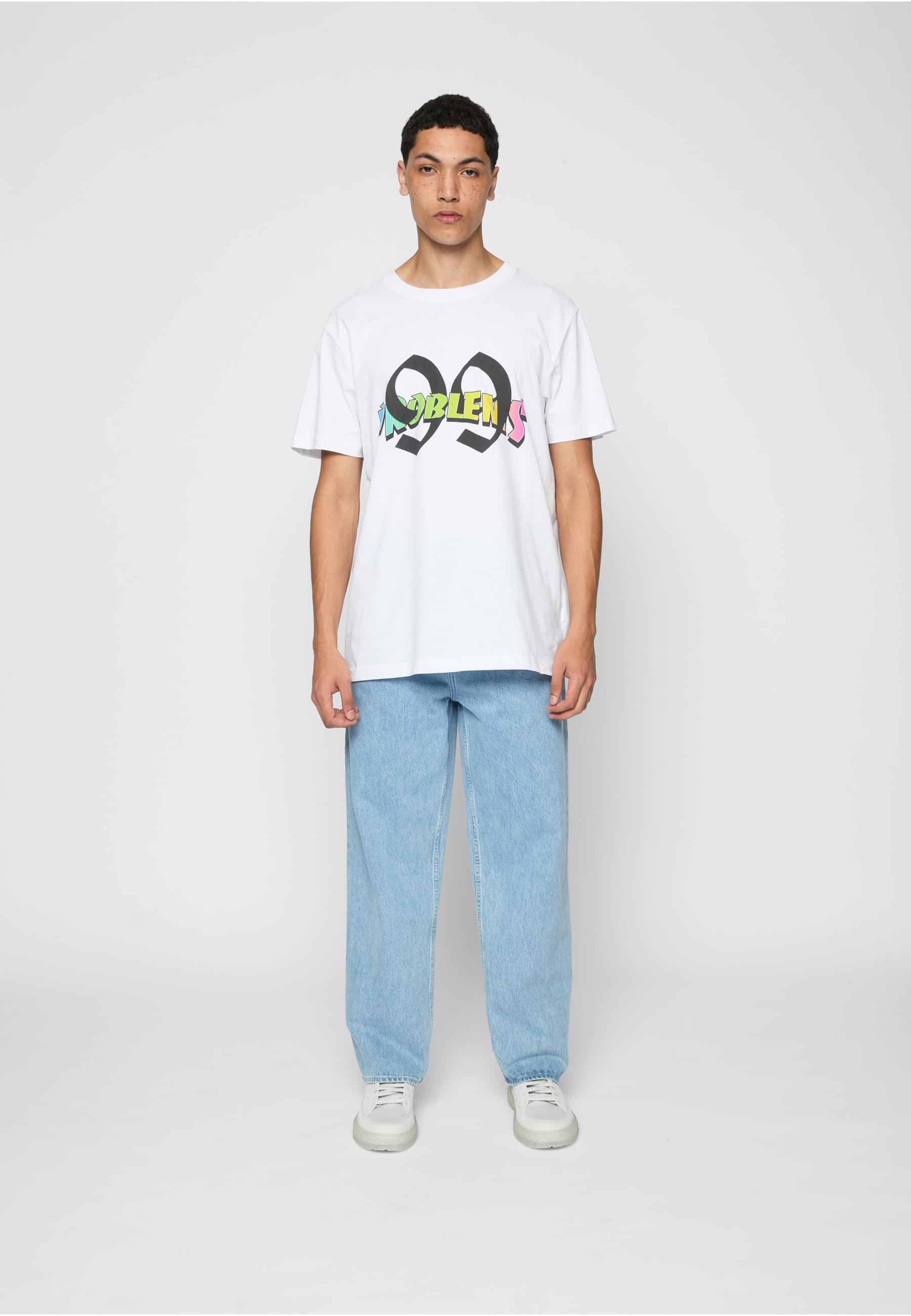 MisterTee T-Shirt »MisterTee Herren 99 Problems Rainbow Tee«, (1 tlg.)