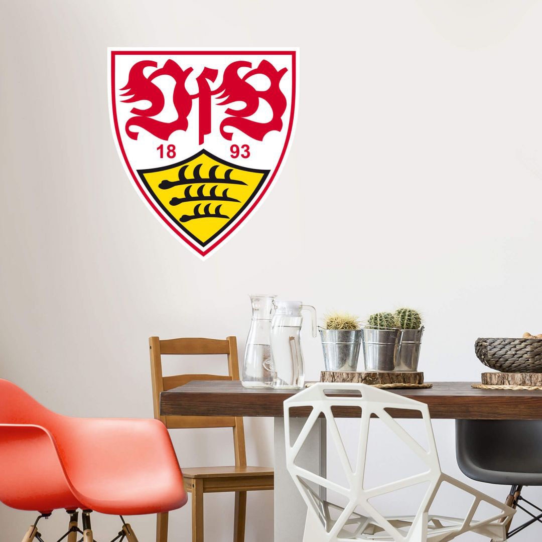 Wall-Art Wandtattoo »Fußball VfB Stuttgart BAUR bestellen Logo« 