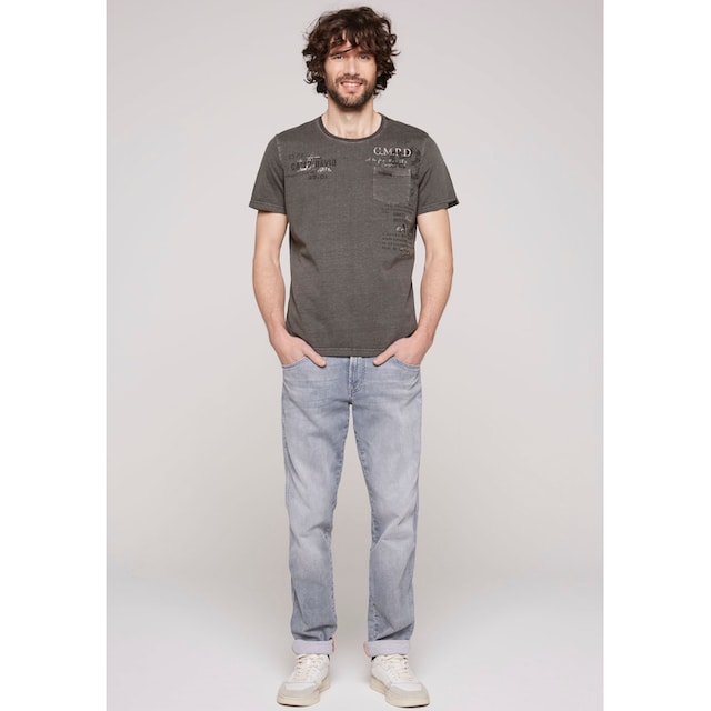 CAMP DAVID T-Shirt, mit Kontrastnähten ▷ bestellen | BAUR