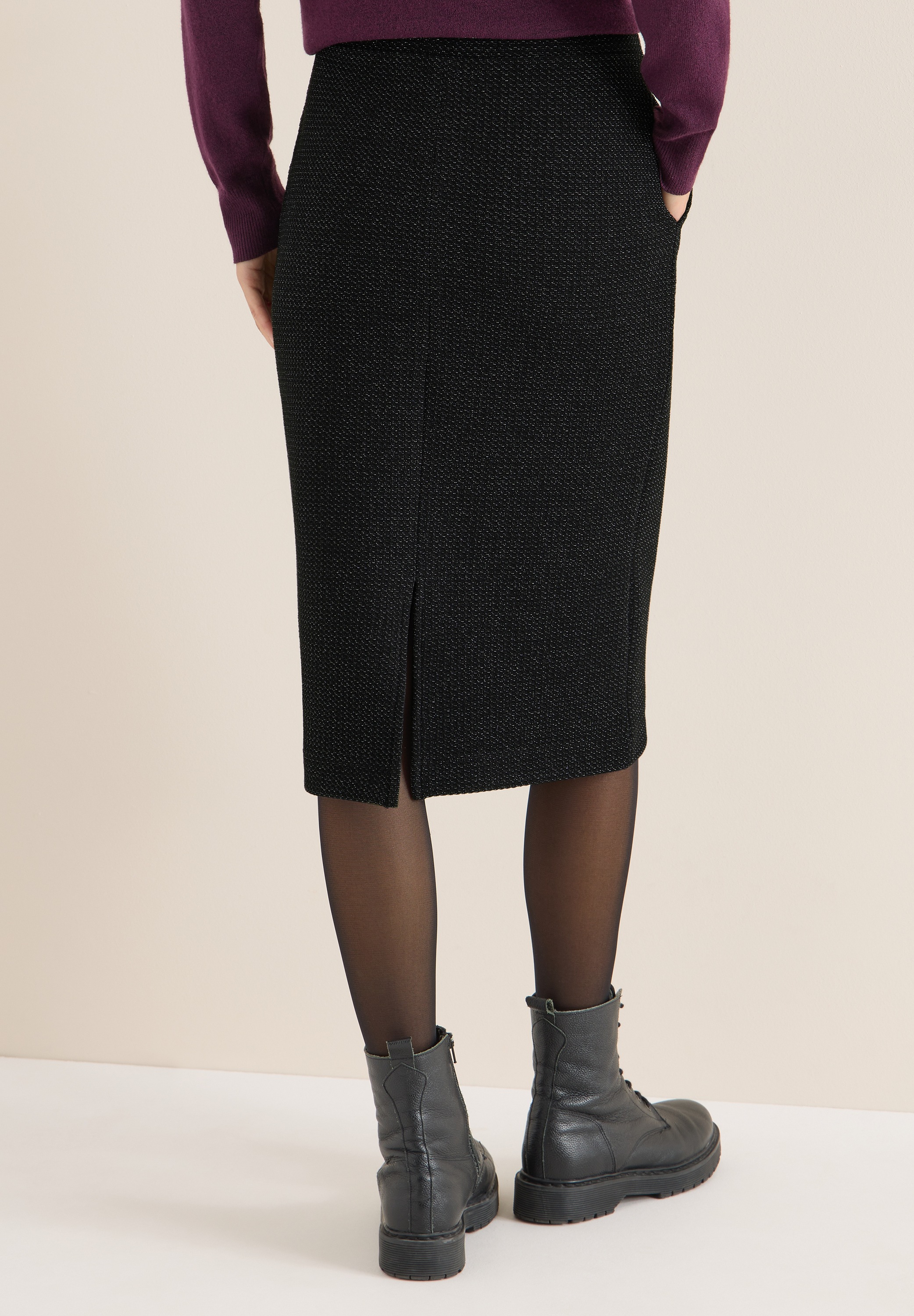 Cecil Maxirock mit Glitzerdetails