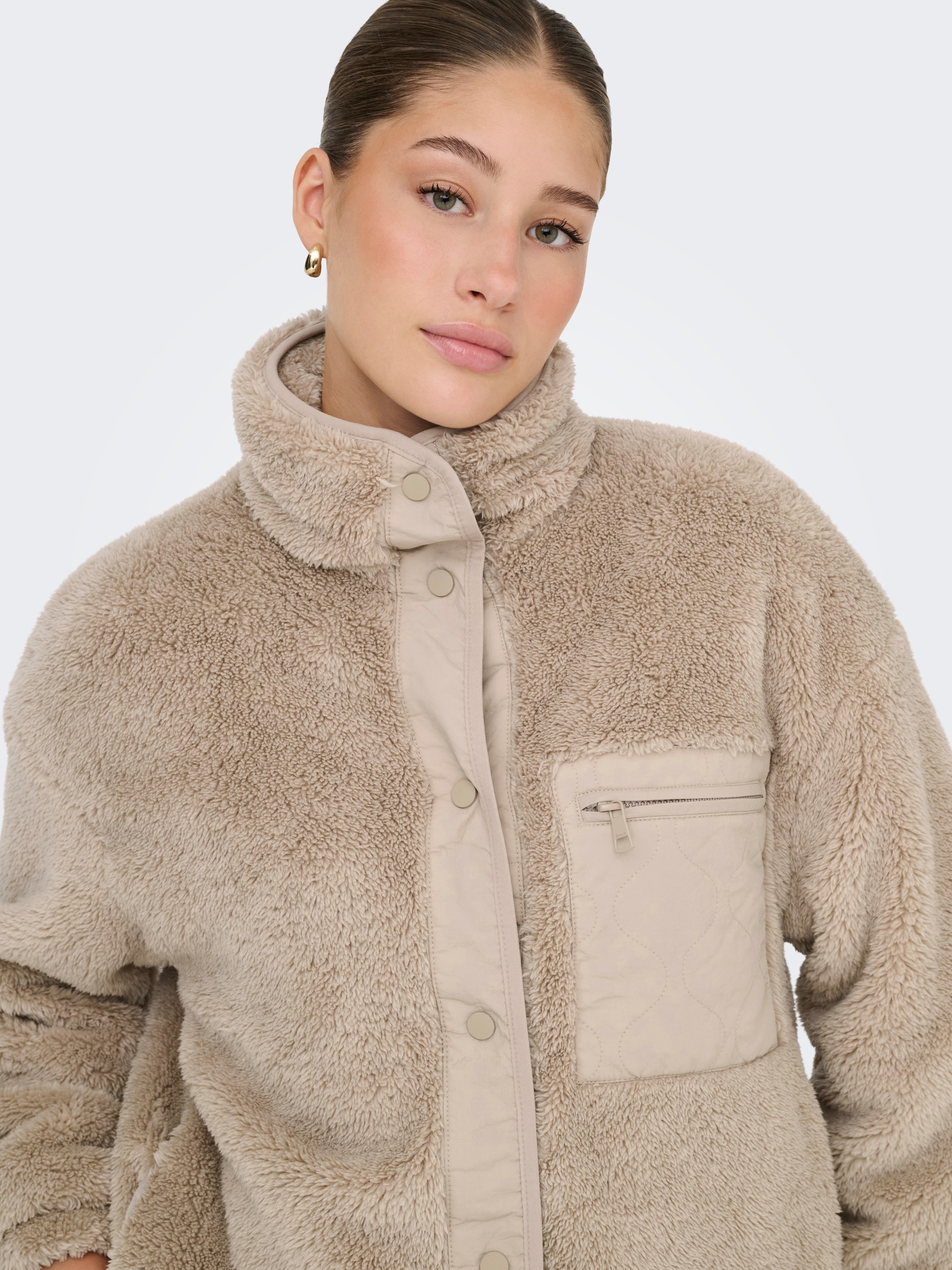 ONLY Outdoorjacke »ONLCONTACT LIFE OVERSIZED CC OTW«, ohne Kapuze