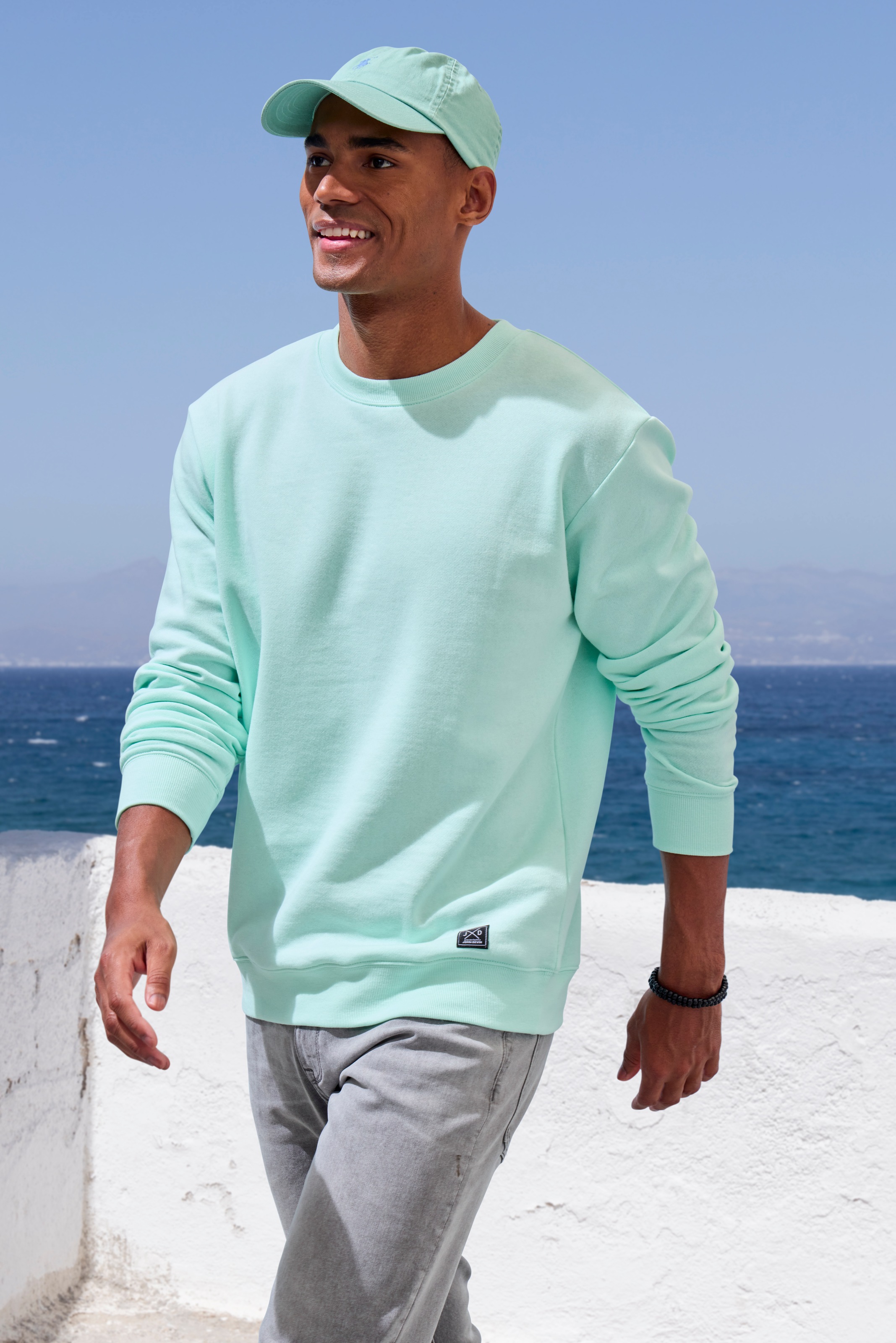 John Devin Men's Sweatshirt Mint 3XL 3