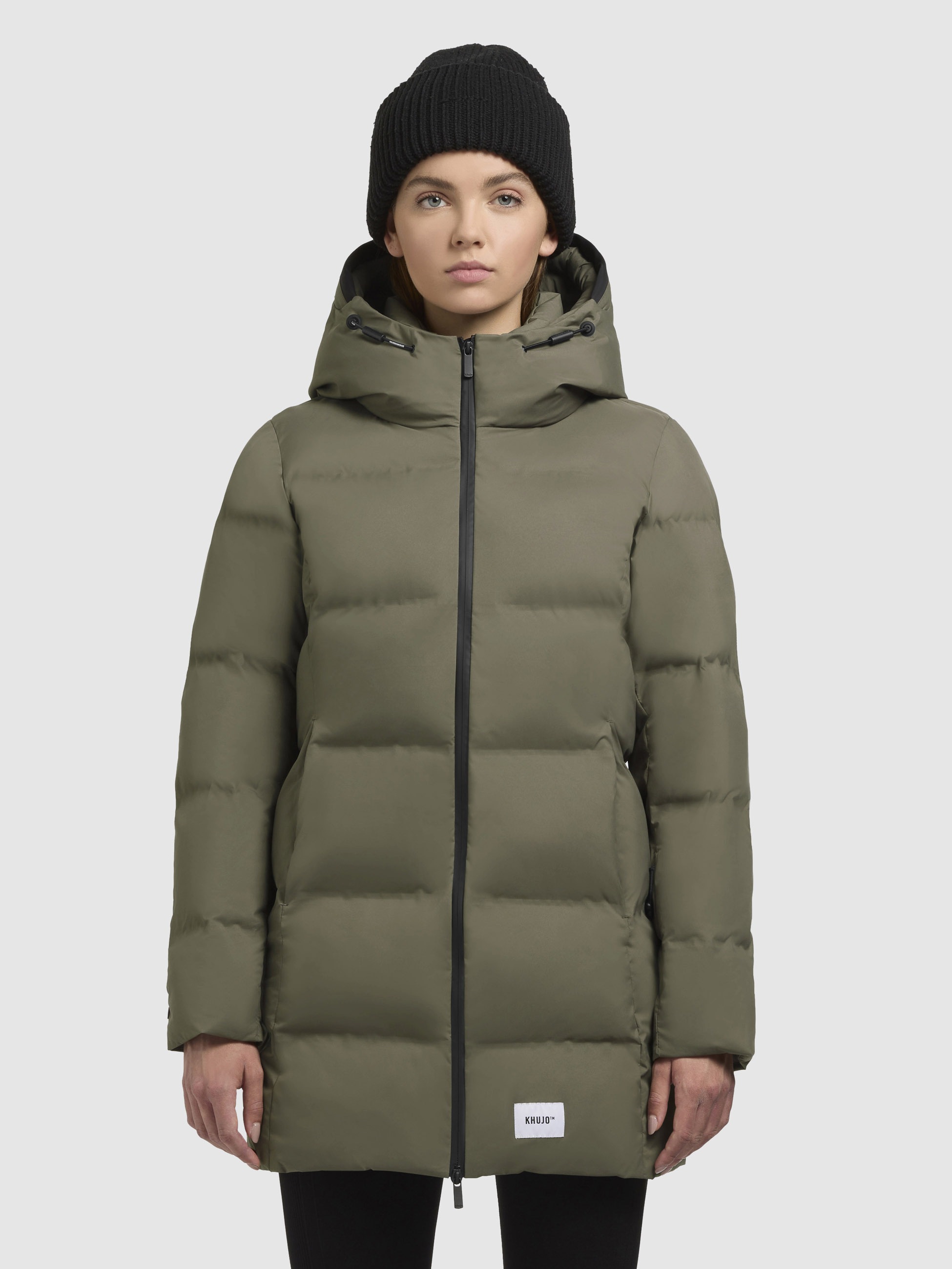 khujo Steppjacke »TANARE3« mit Kapuze