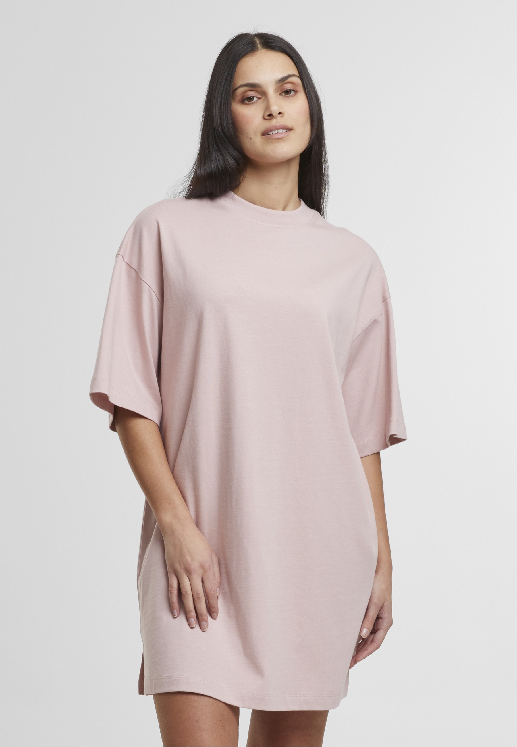 URBAN CLASSICS Shirtkleid »Urban Classics Damen Ladies Organic Heavy Oversized Tee Dress« 1 Stk. tlg.