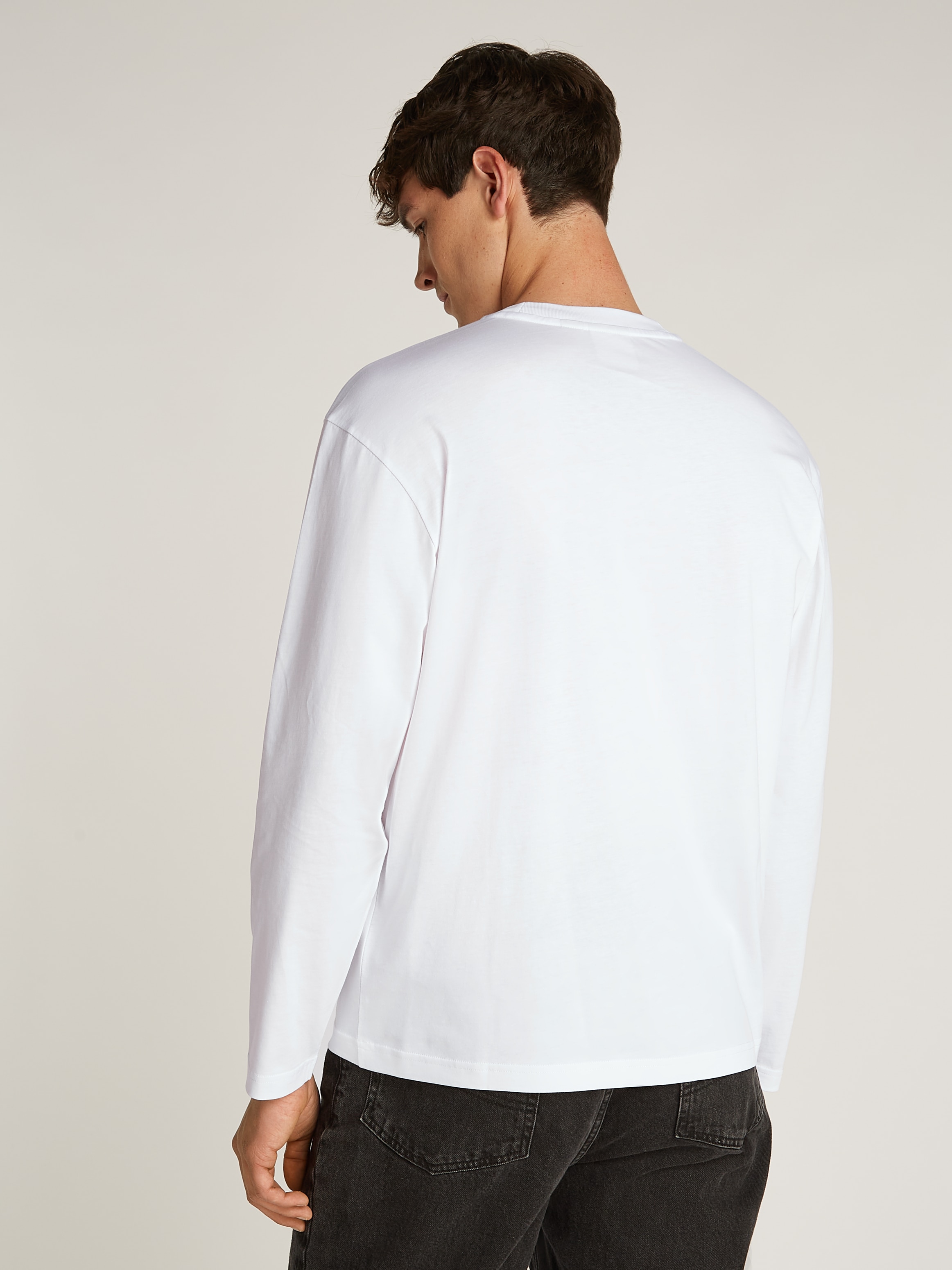 Calvin Klein Langarmshirt "HERO LOGO LS T-SHIRT", mit Logoschriftzug günstig online kaufen