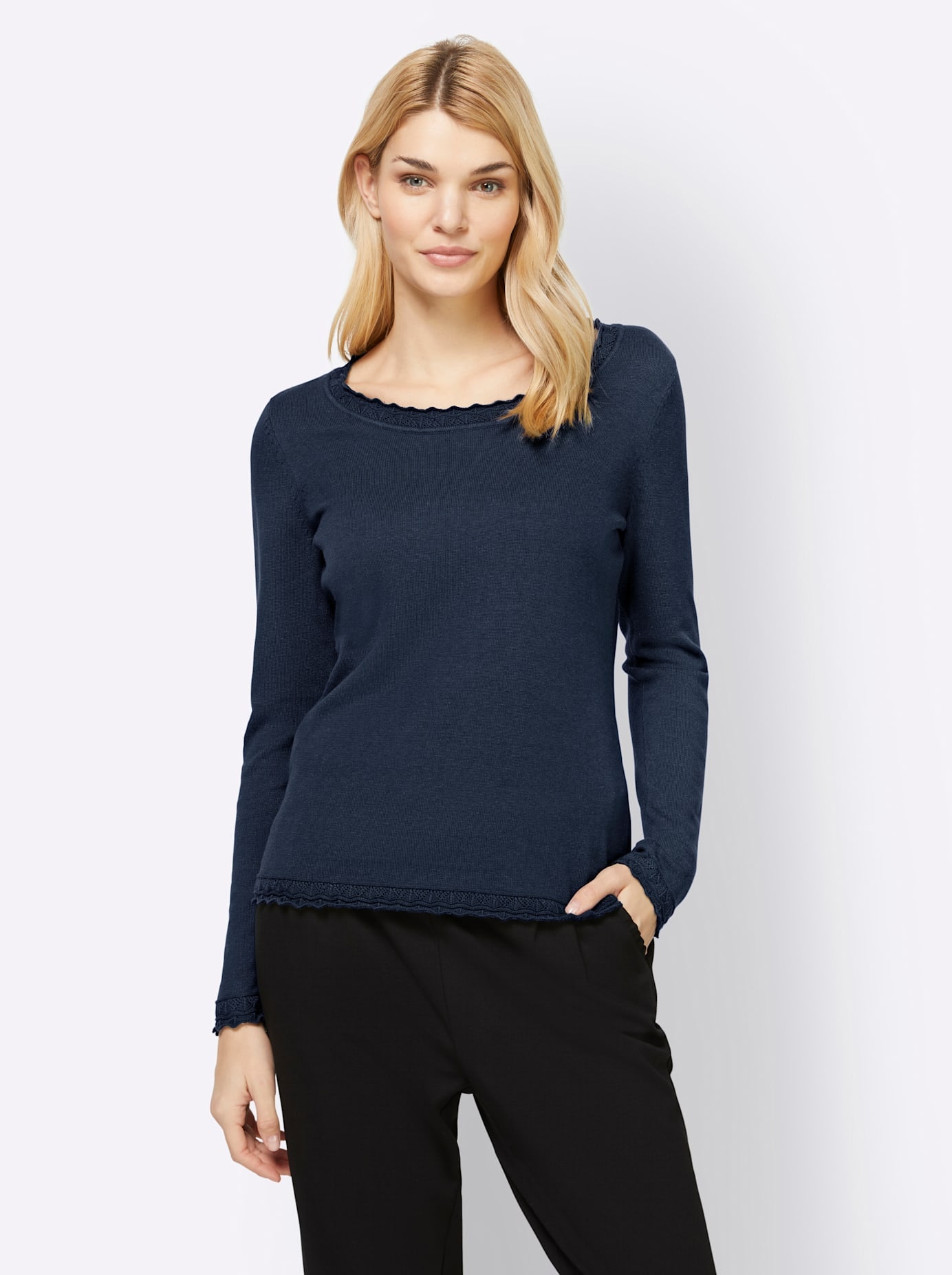 heine Rundhalspullover »Pullover«
