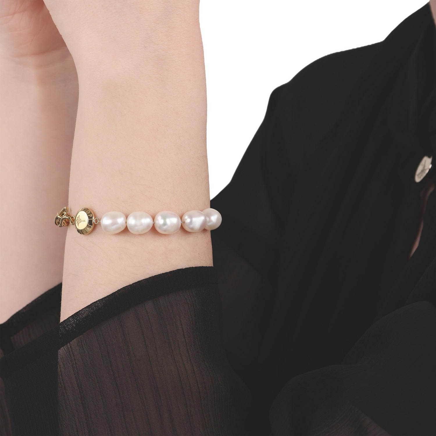 JOOP! Armband mit Süßwasserzuchtperle