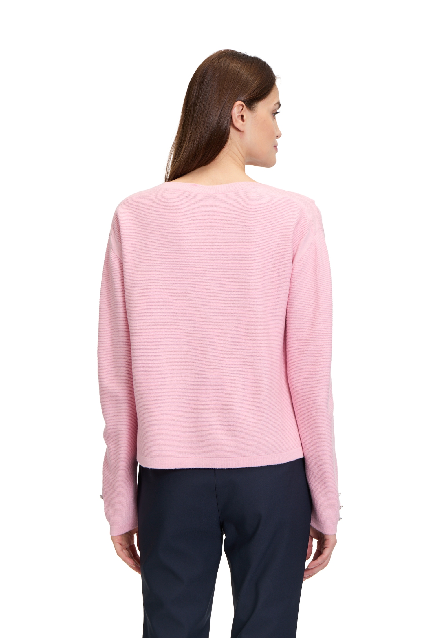Betty Barclay Strickpullover »Betty Barclay Feinstrickpullover mit Struktur«, (1 tlg.), Knöpfe