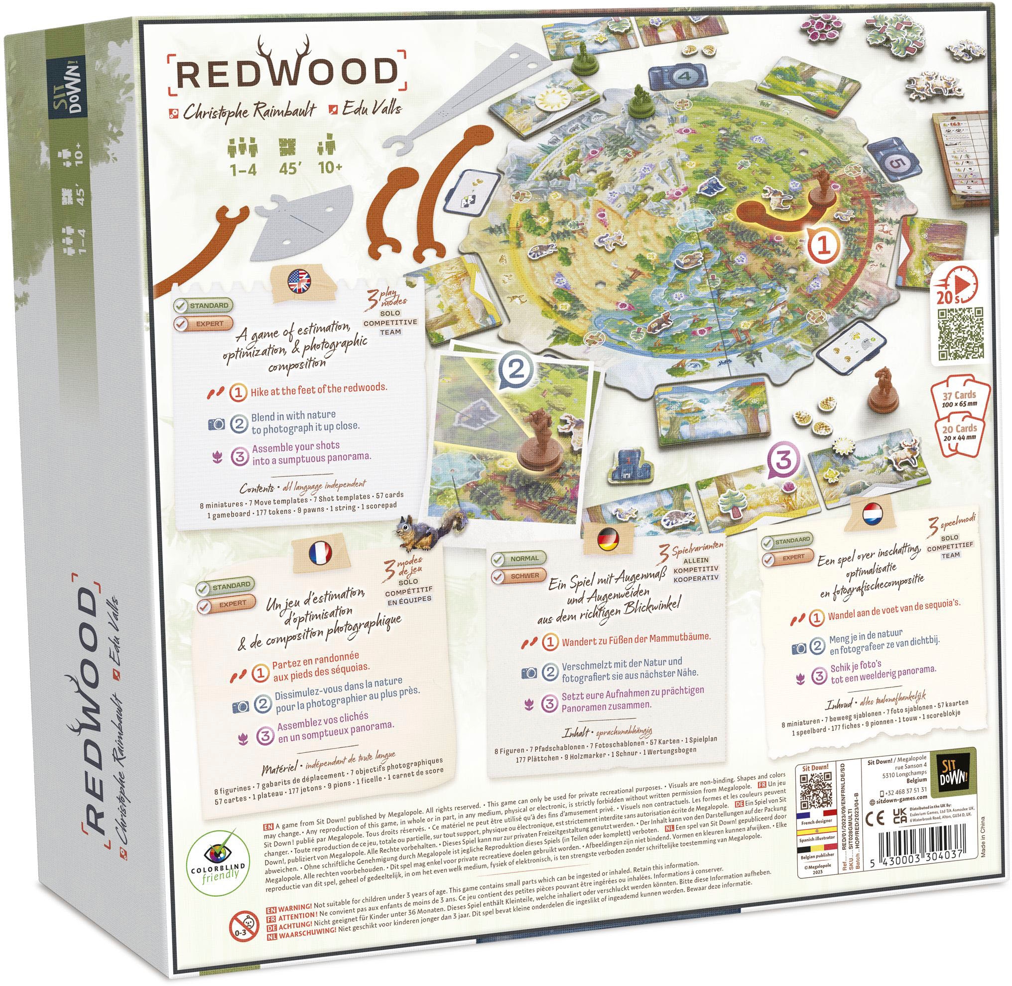 SIT DOWN! Spiel »Redwood Retail Version DE«