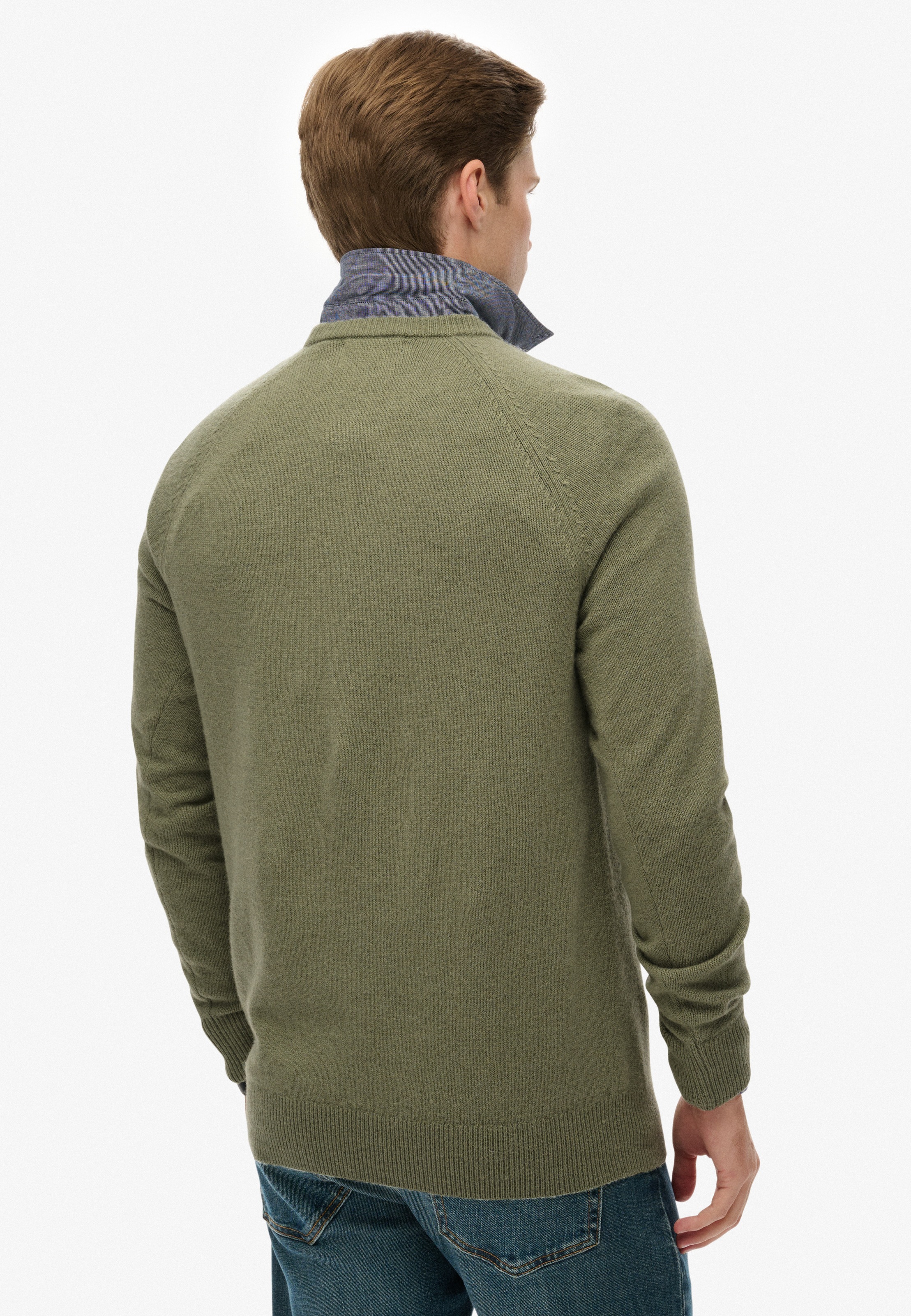 Superdry Strickpullover "WOOL BLEND JUMPER" günstig online kaufen