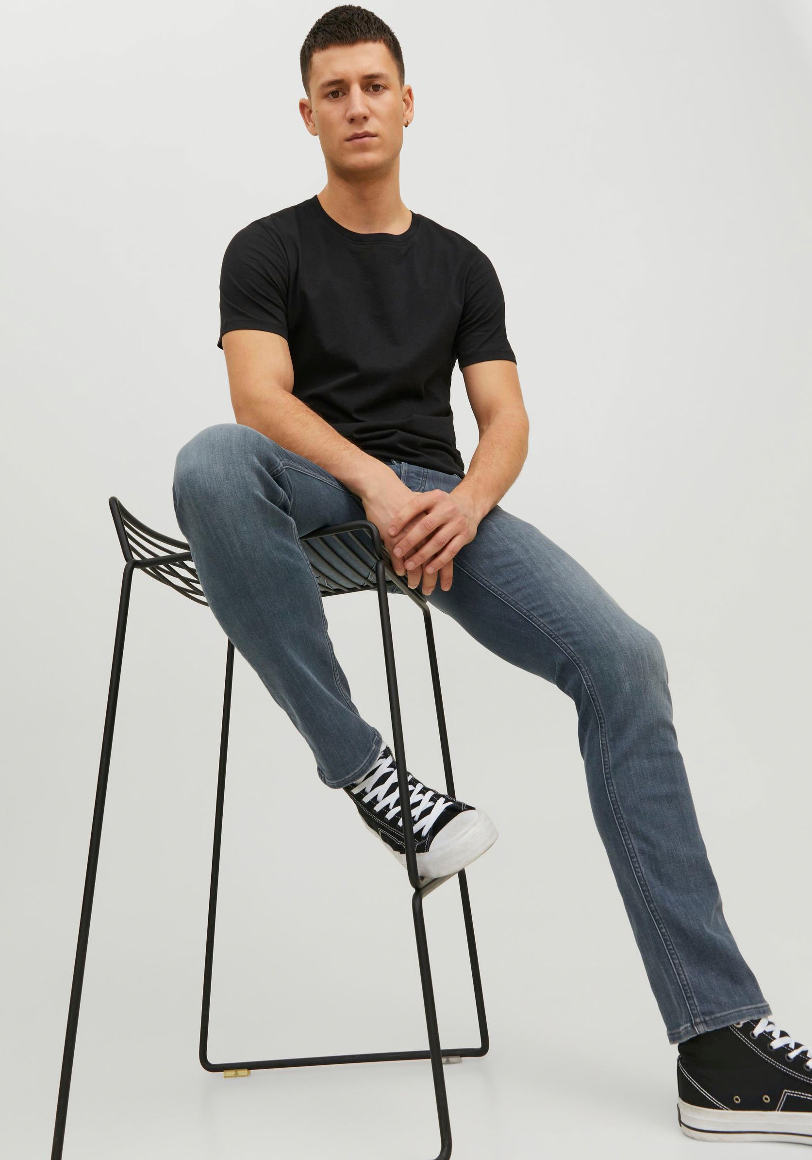Jack & Jones Slim-fit-Jeans »JJIGLENN JJORIGINAL«