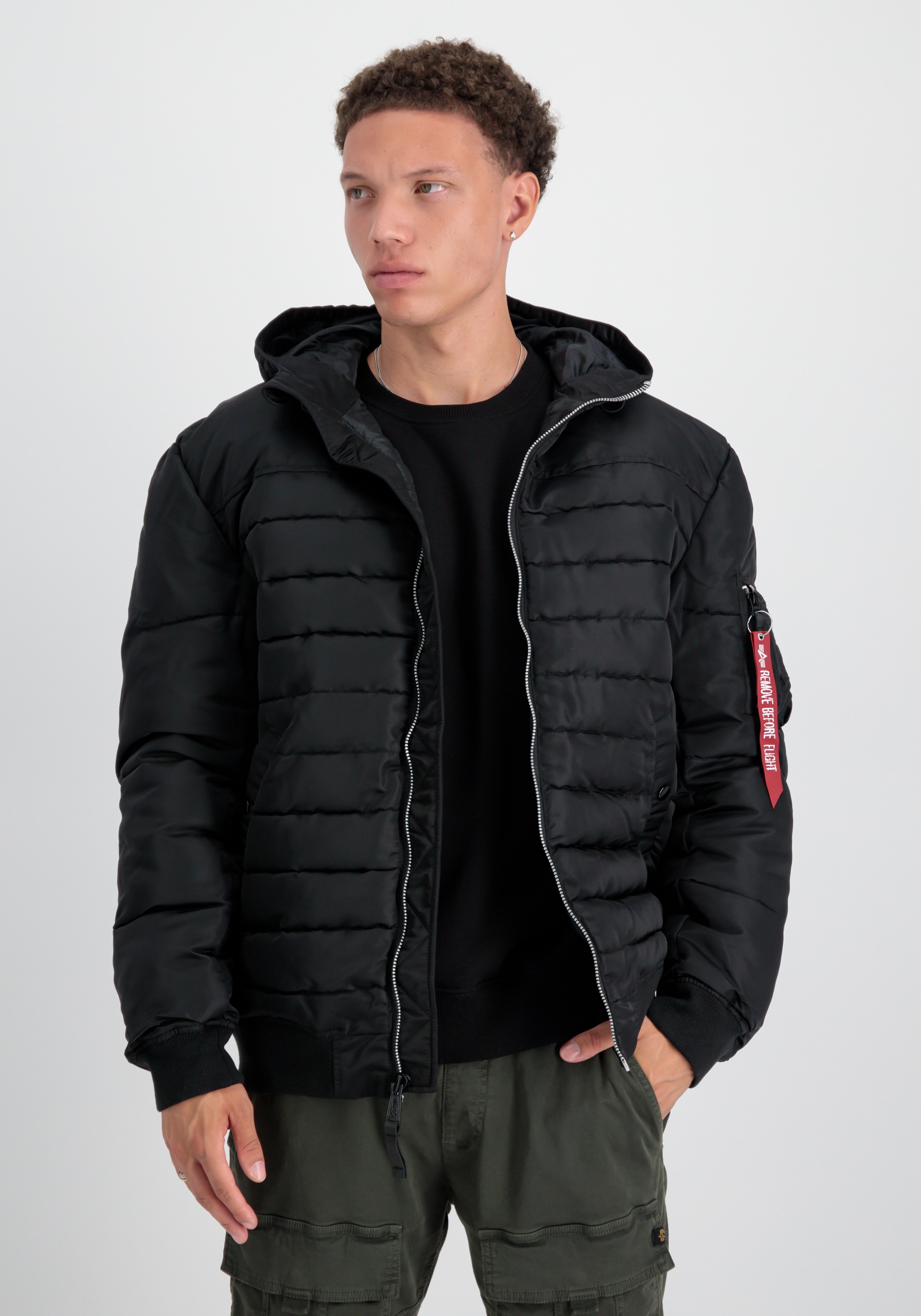 Alpha Industries Winterjacke "Alpha Industries Men - Cold Weather Jackets Hooded Puffer FN"