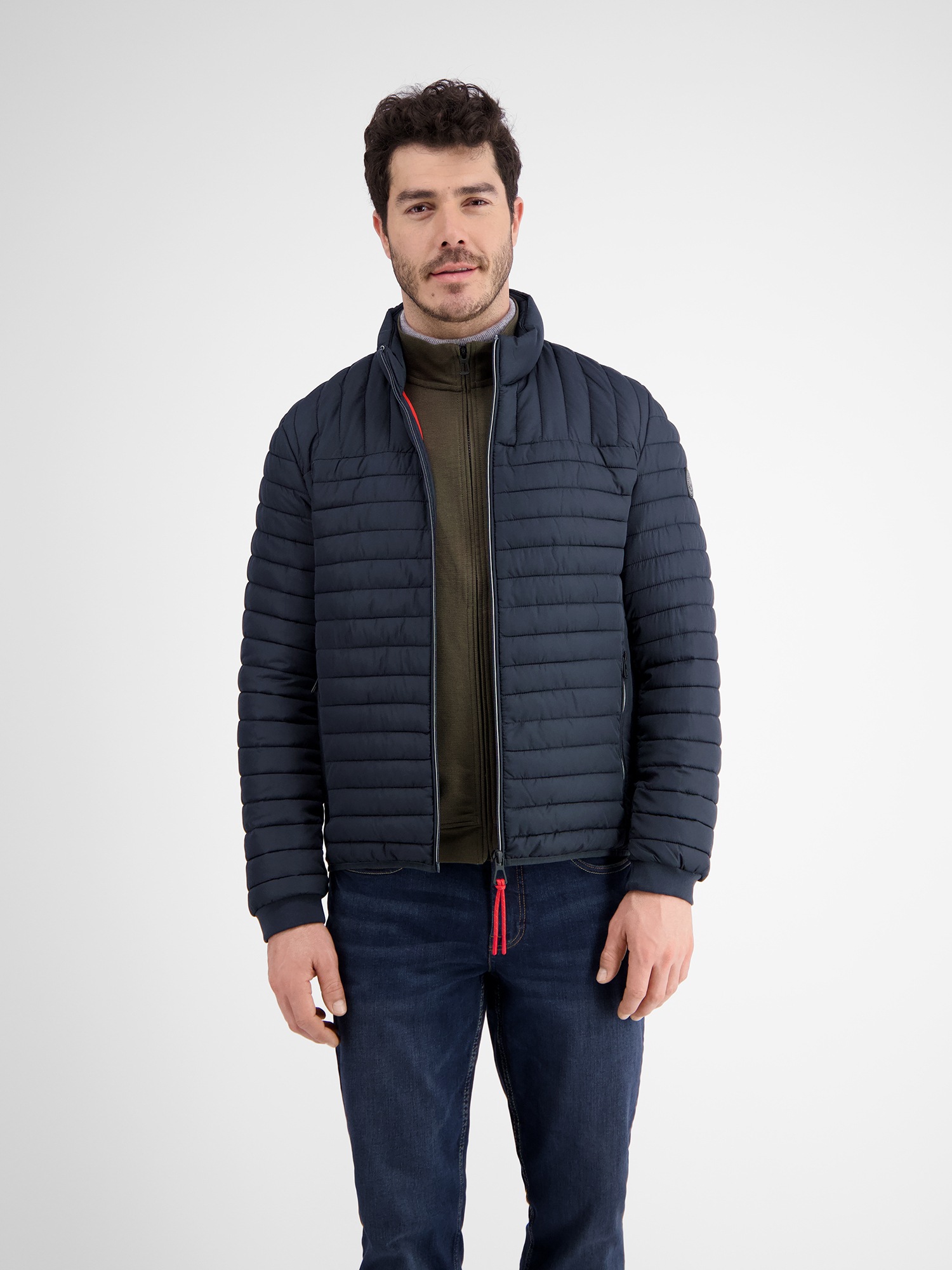LERROS Steppjacke "LIGHT WEIGHT BLOUSON" ohne Kapuze Leichter Blouson / Temperaturbeständig durch Front- und Rücksteppung