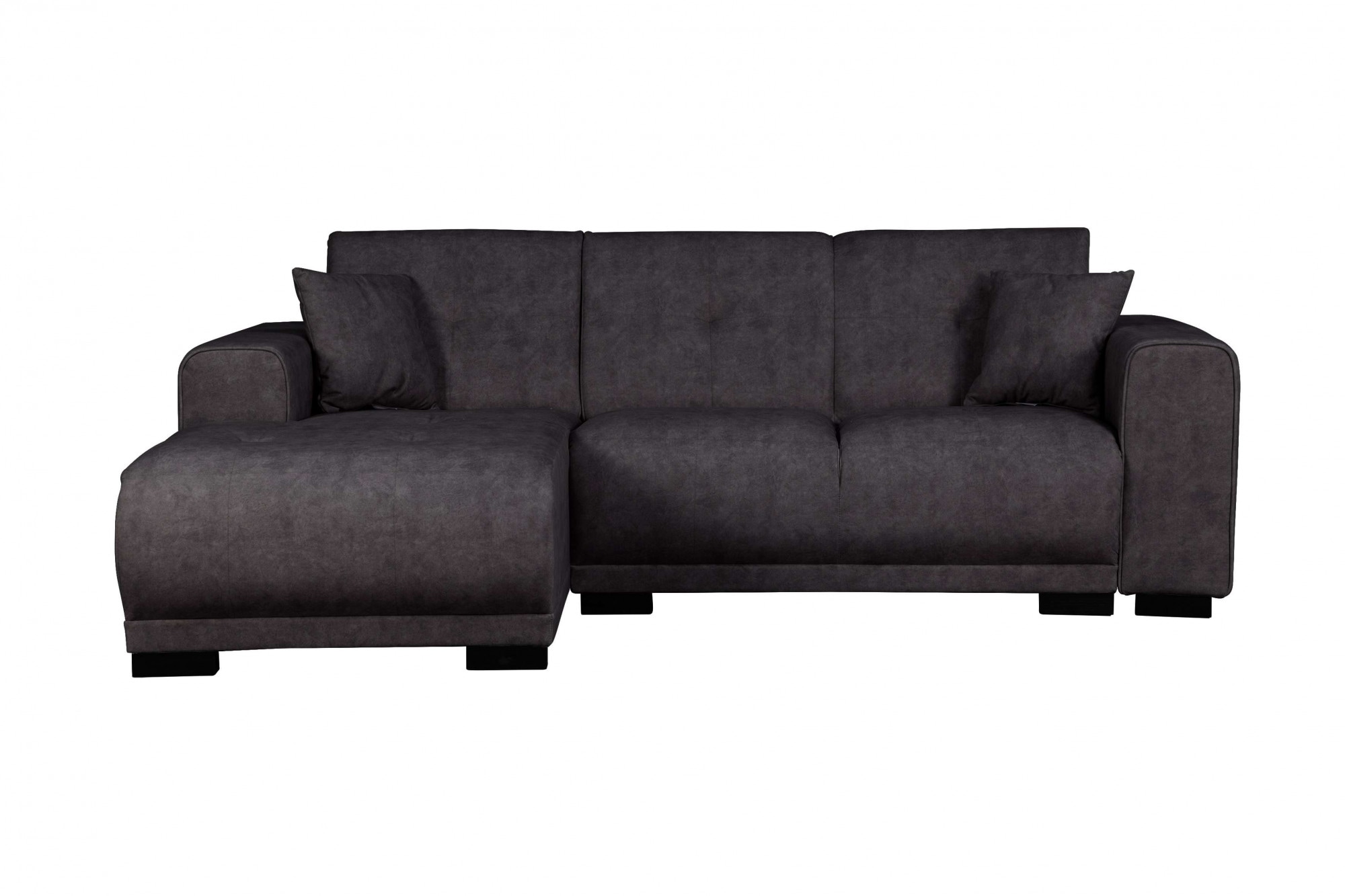 Home affaire Ecksofa "Langeland L-Form" incl. 2 Zierkissen, Recamiere wahlweise links oder rechts