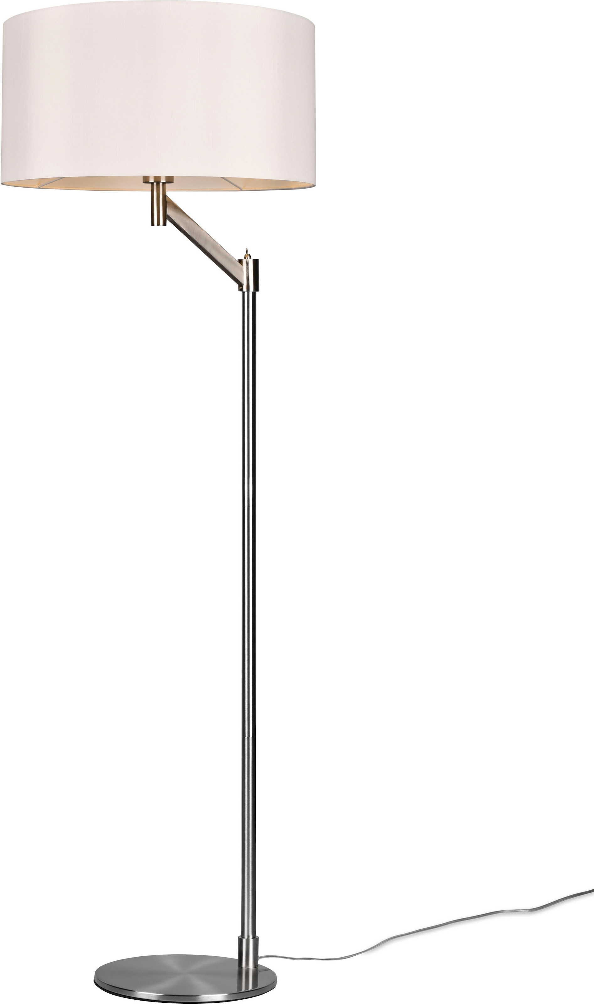 TRIO Leuchten Stehlampe »Cassio«, 1 flammig-flammig, Stehleuchte  Wohnzimmer, exkl E27 Leuchtmittel wechselbar, Kippschalter | BAUR