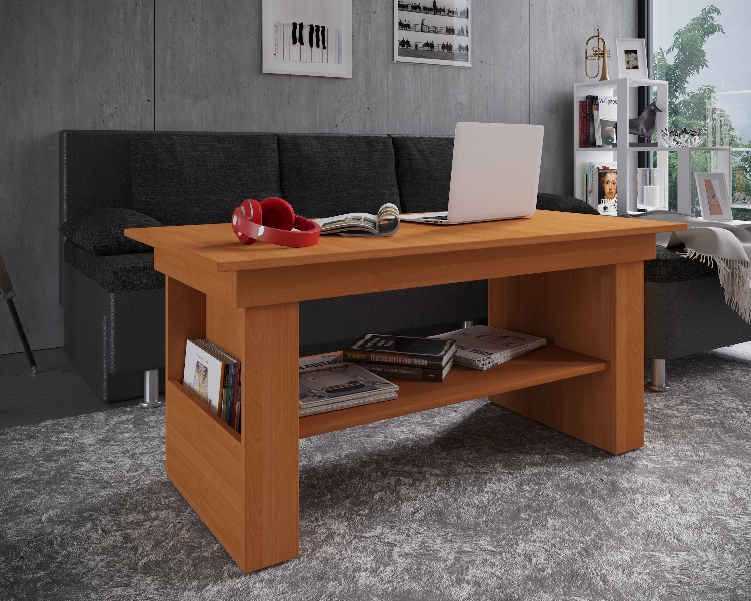 VCM Beistelltisch »Holz Sofatisch Couchtisch Wohnzimmertisch Kobila«