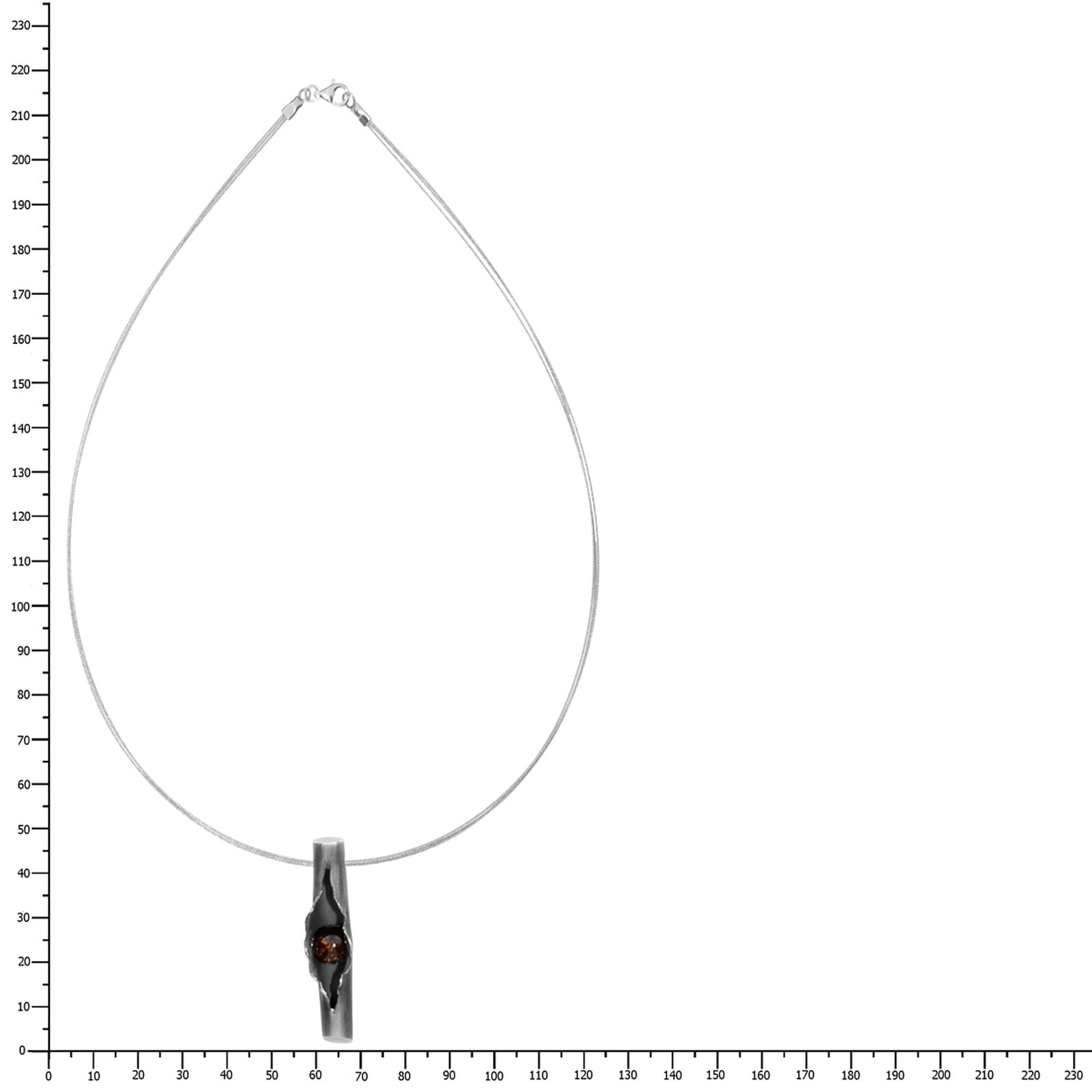 OSTSEE-SCHMUCK Halsreif »Ostsee-Schmuck Halsreif mit Anhänger Gleiter-Hedi-Sarah Vicenca«, (1 tlg.)