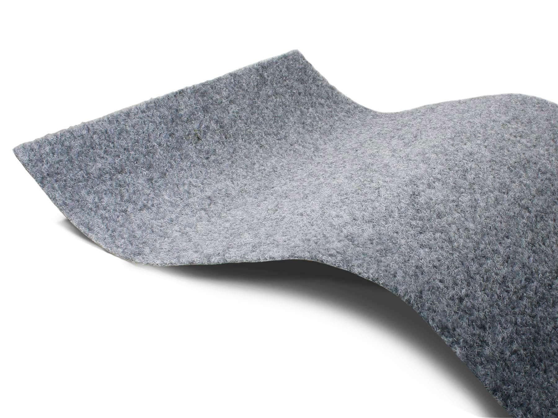Kunstrasen "GREEN, Gesamthöhe 7,5 mm, Made in Netherlands", grau, B:400cm L:1.400cm, Polypropylen (PP), PRIMAFLOR-IDEEN IN TEXTIL, Teppiche, Rasenteppich, blau, mit Drainage-Noppen