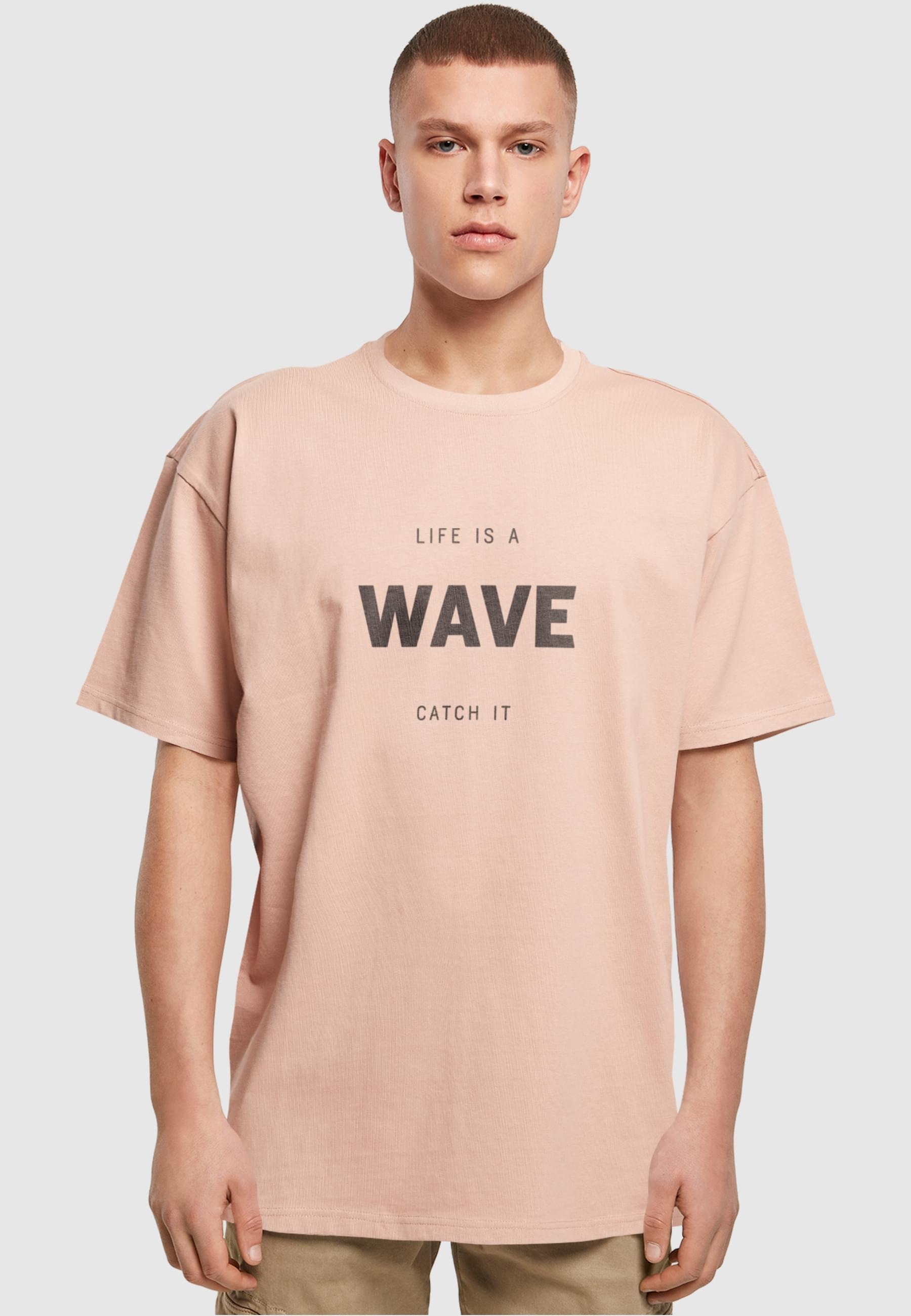 Merchcode T-Shirt »Merchcode Herren Summer - Life is a wave Heavy Oversize Tee«, (1 tlg.)