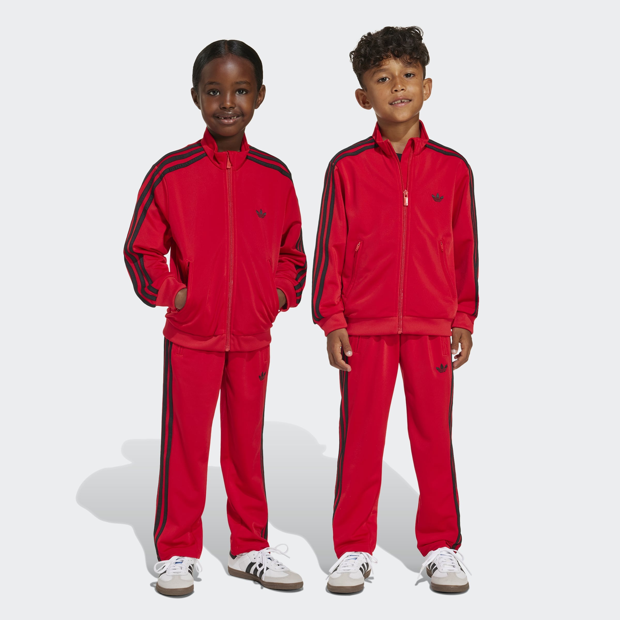 Adidas Originals Ensemble Firebird Better Scarlet / Black 3-4 Années Garçons,Filles
