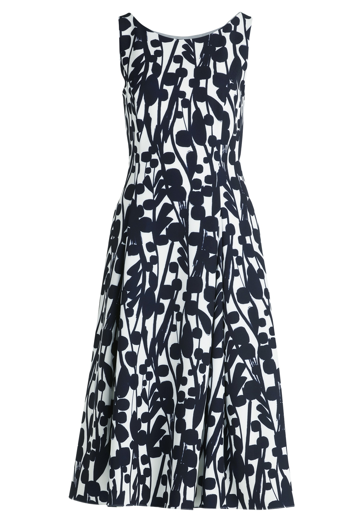 Vera Mont Cocktailkleid "Damen Cocktailkleid mit Print" Nahttasche Druck günstig online kaufen