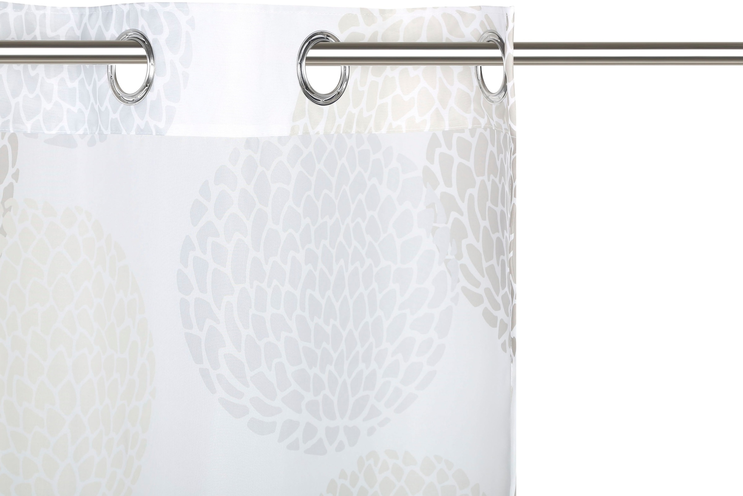 my home Gardine »BELEM«, (1 St.), 1 Schal, Polyester, Kreise