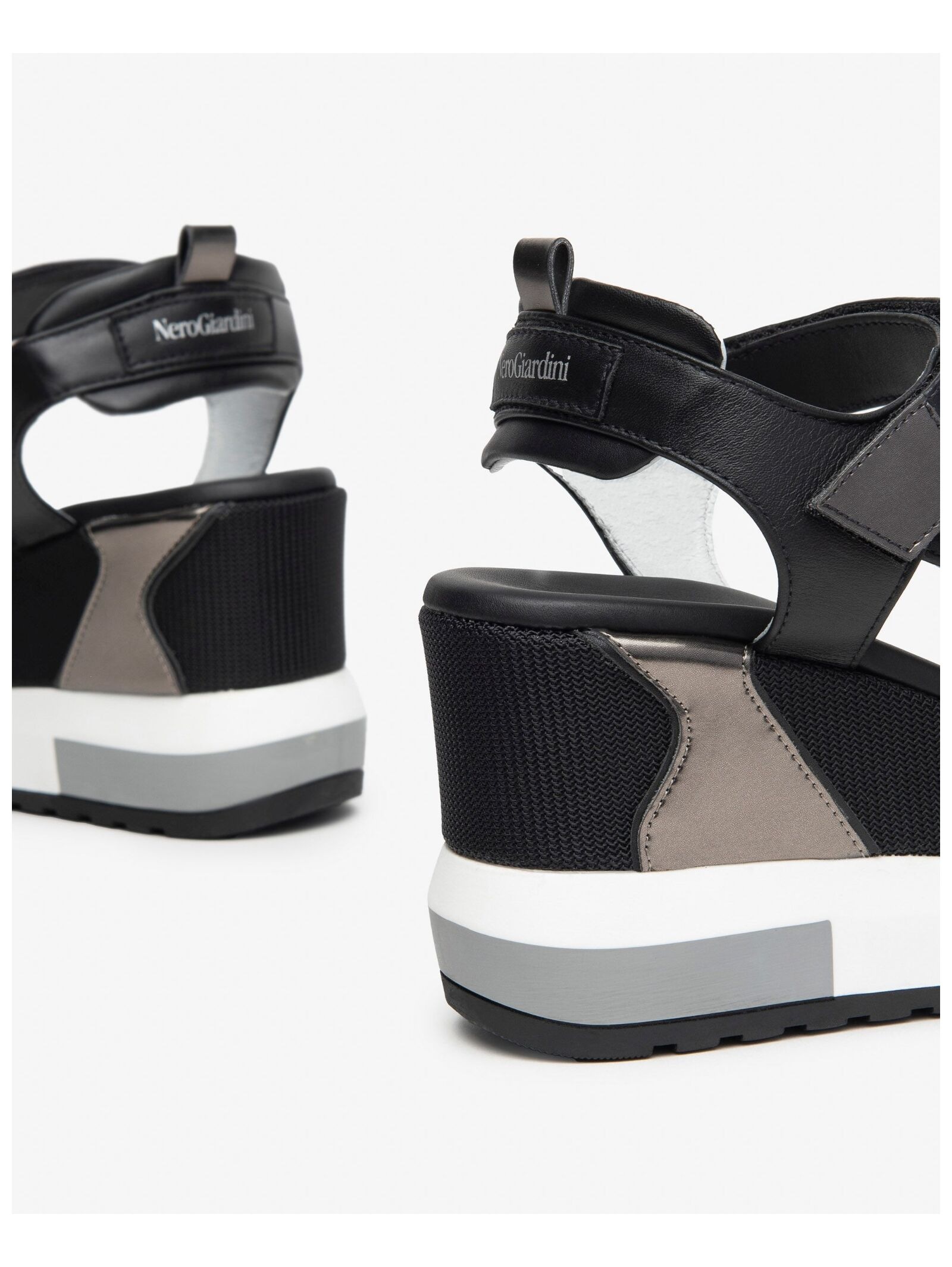 Nero Giardini Keilsandalette »Nero Giardini Sandalen Leder«