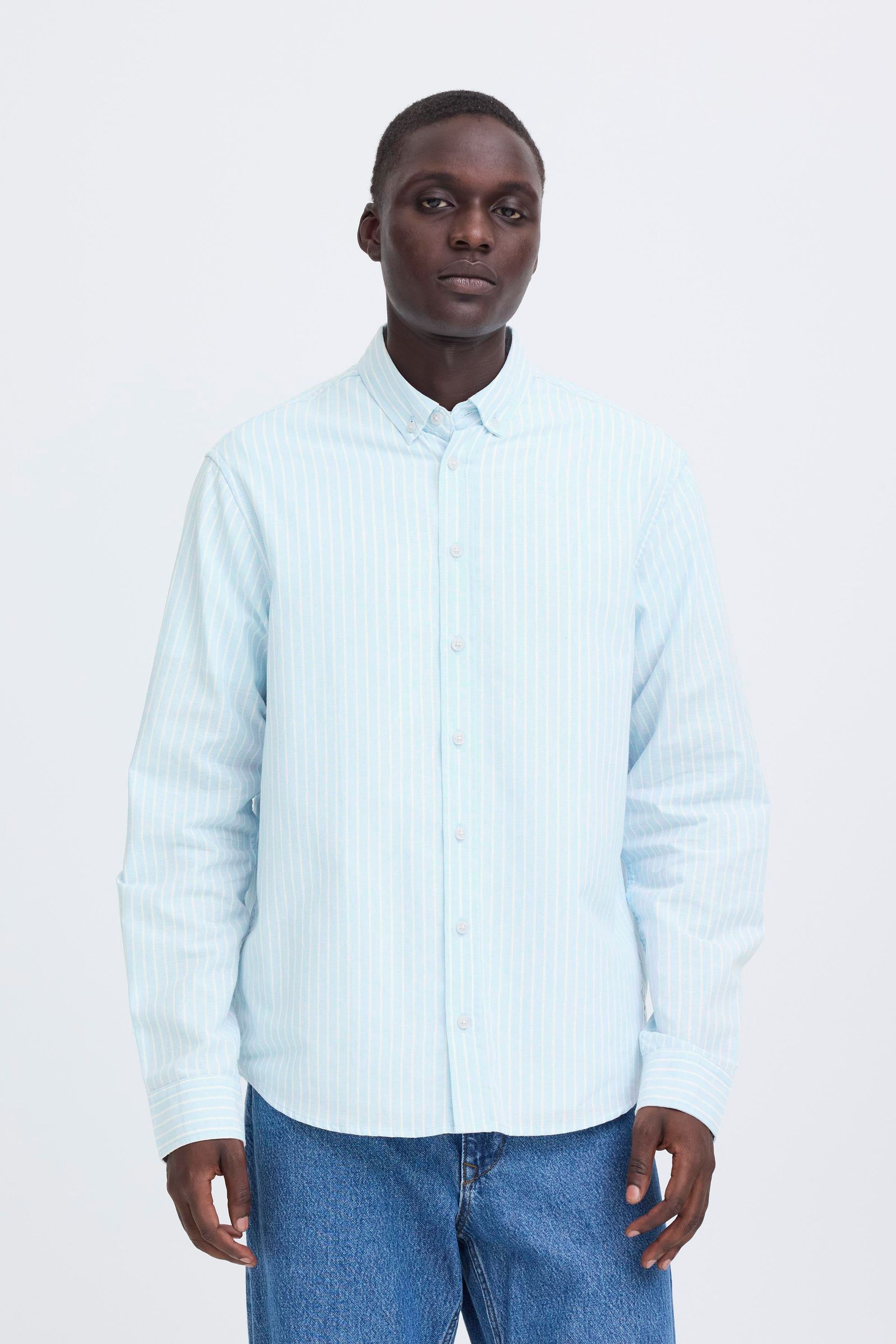 Blend Langarmhemd "BHAdas" Stilvolles Hemd mit Button-Down-Kragen und 2-Kno günstig online kaufen