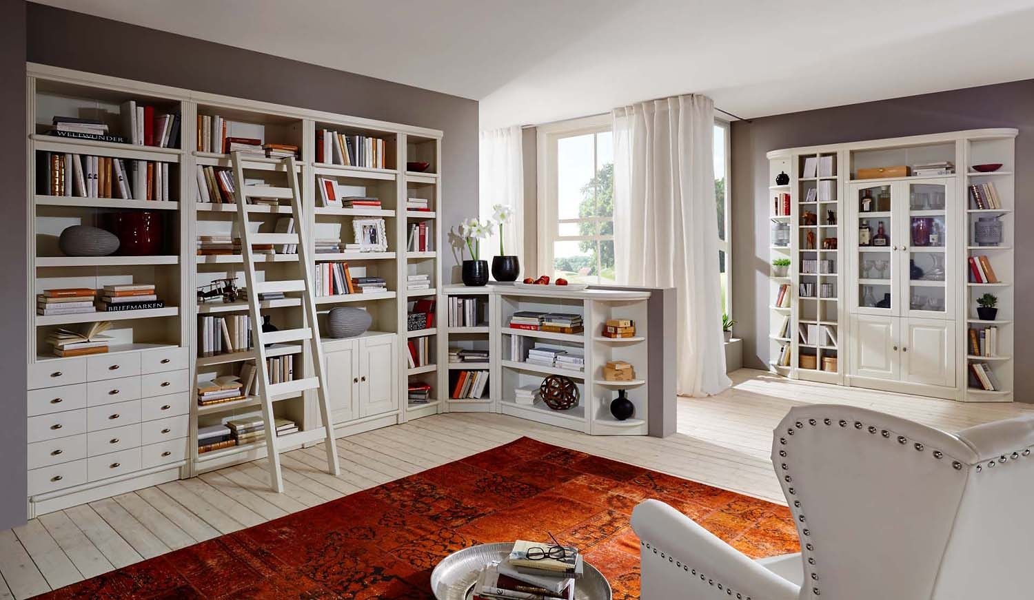 Home affaire Leiterregal "Soeren" aus massiver Kiefer, funktionales Design, günstig online kaufen