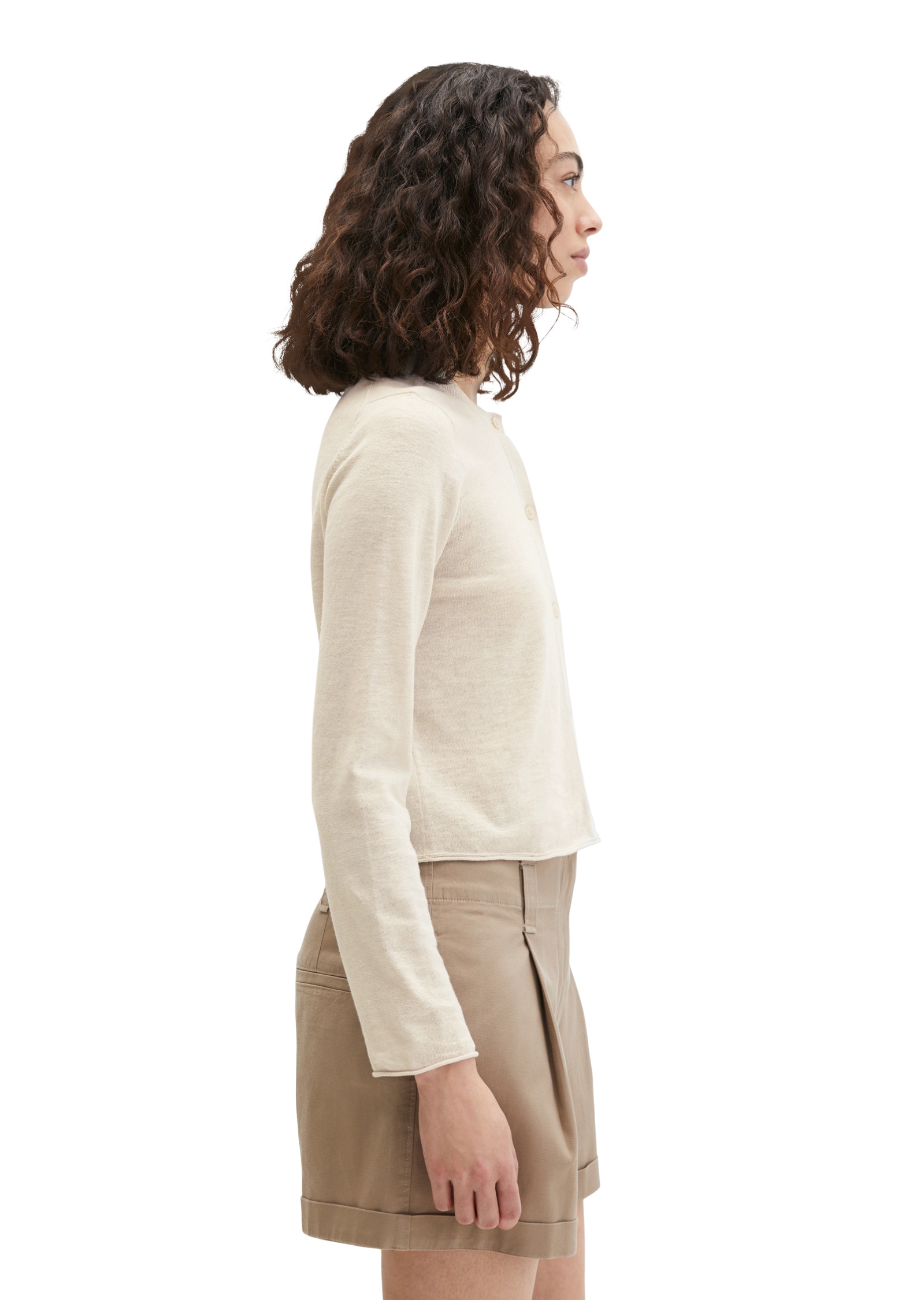 Marc O'Polo Cardigan »aus Organic Cotton-Leinen-Mix«