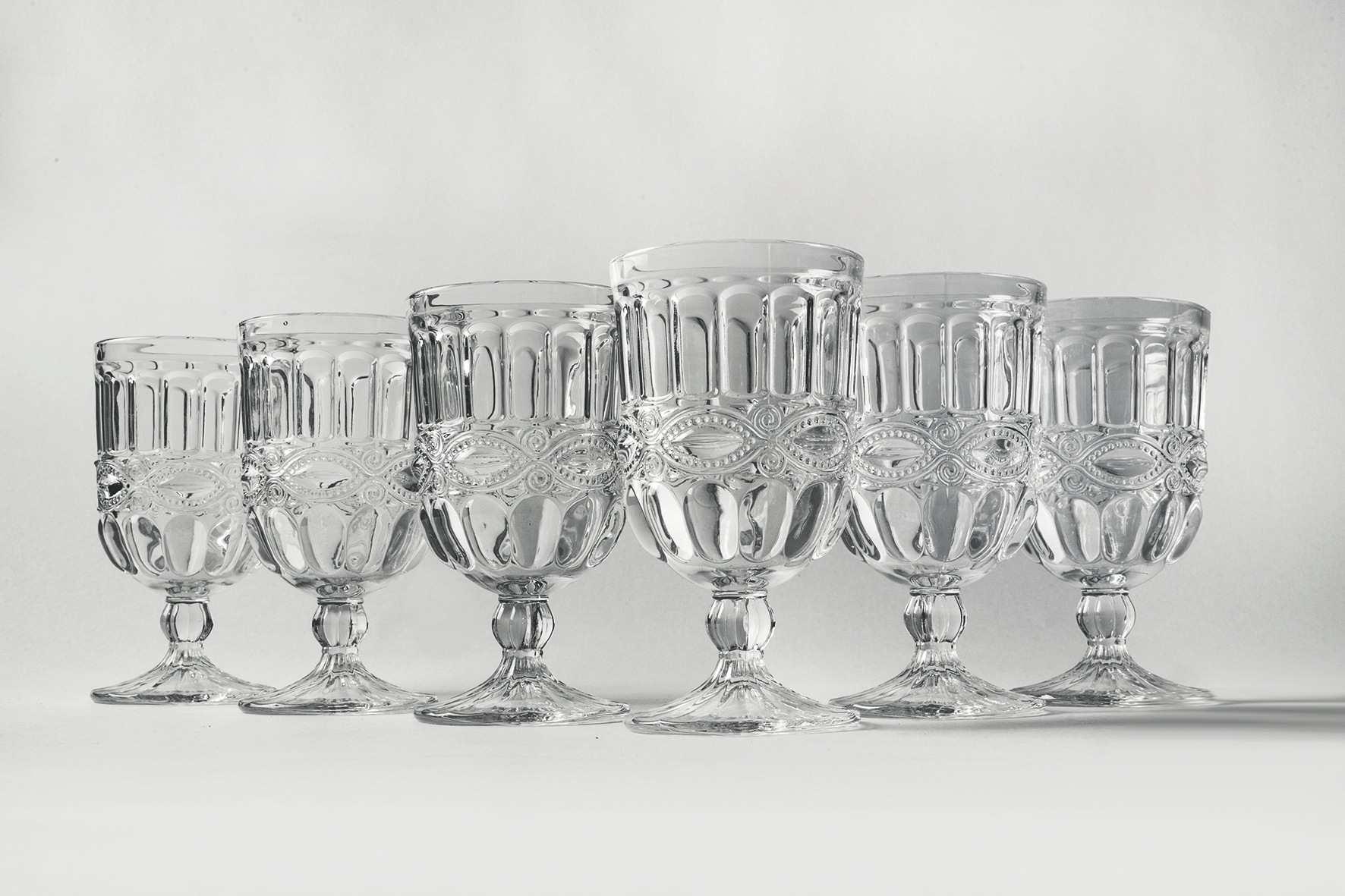 Villa d'Este Weinglas »Nobilis«, (Set, 6 tlg.), Gläser-Set, Inhalt 300 ml