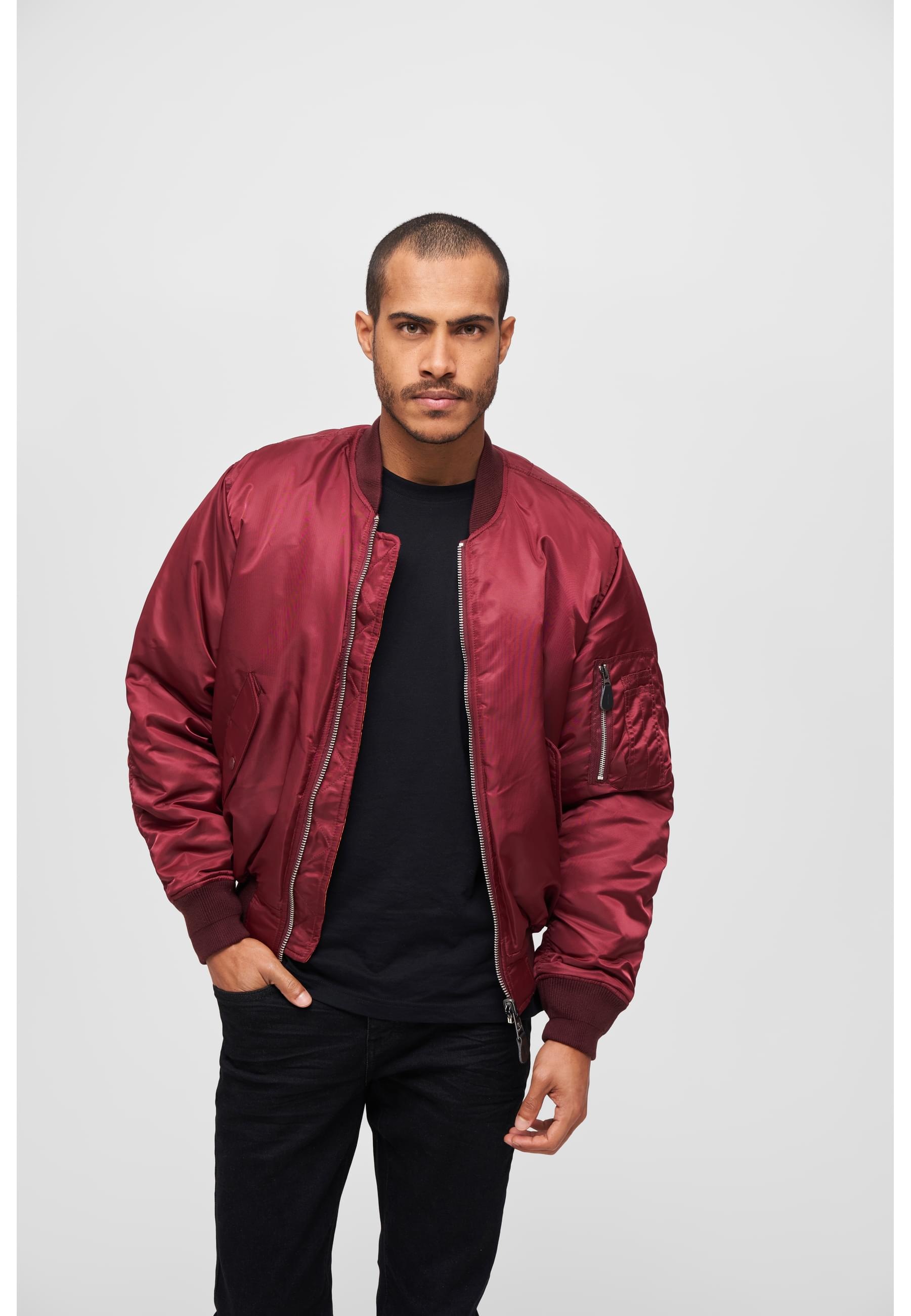 Brandit Anorak »Brandit Herren MA1 Bomber Jacket«, (1 St.), ohne Kapuze