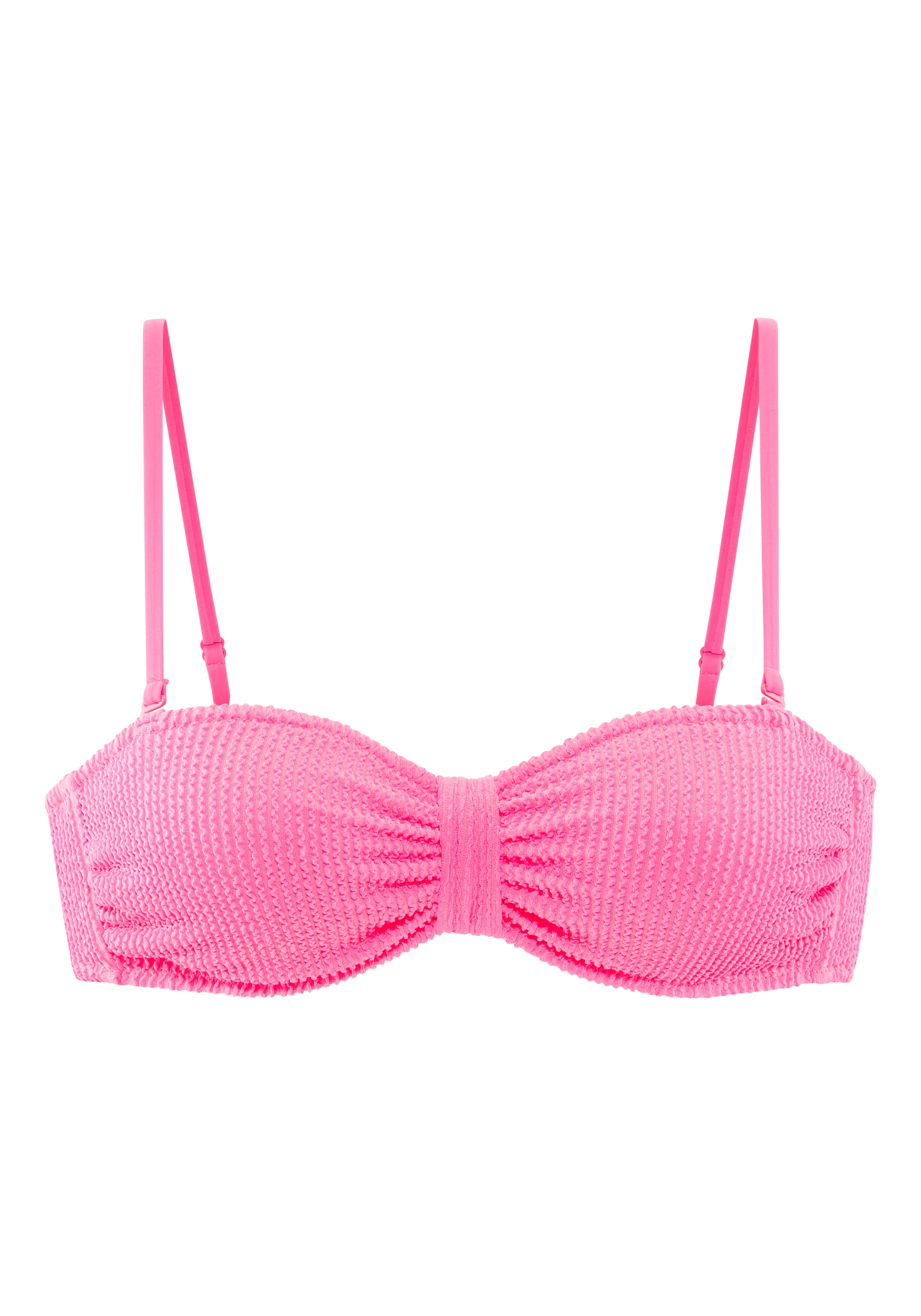 Venice Beach Bandeau-Bikini-Top "Addison" in trendiger Strukturware