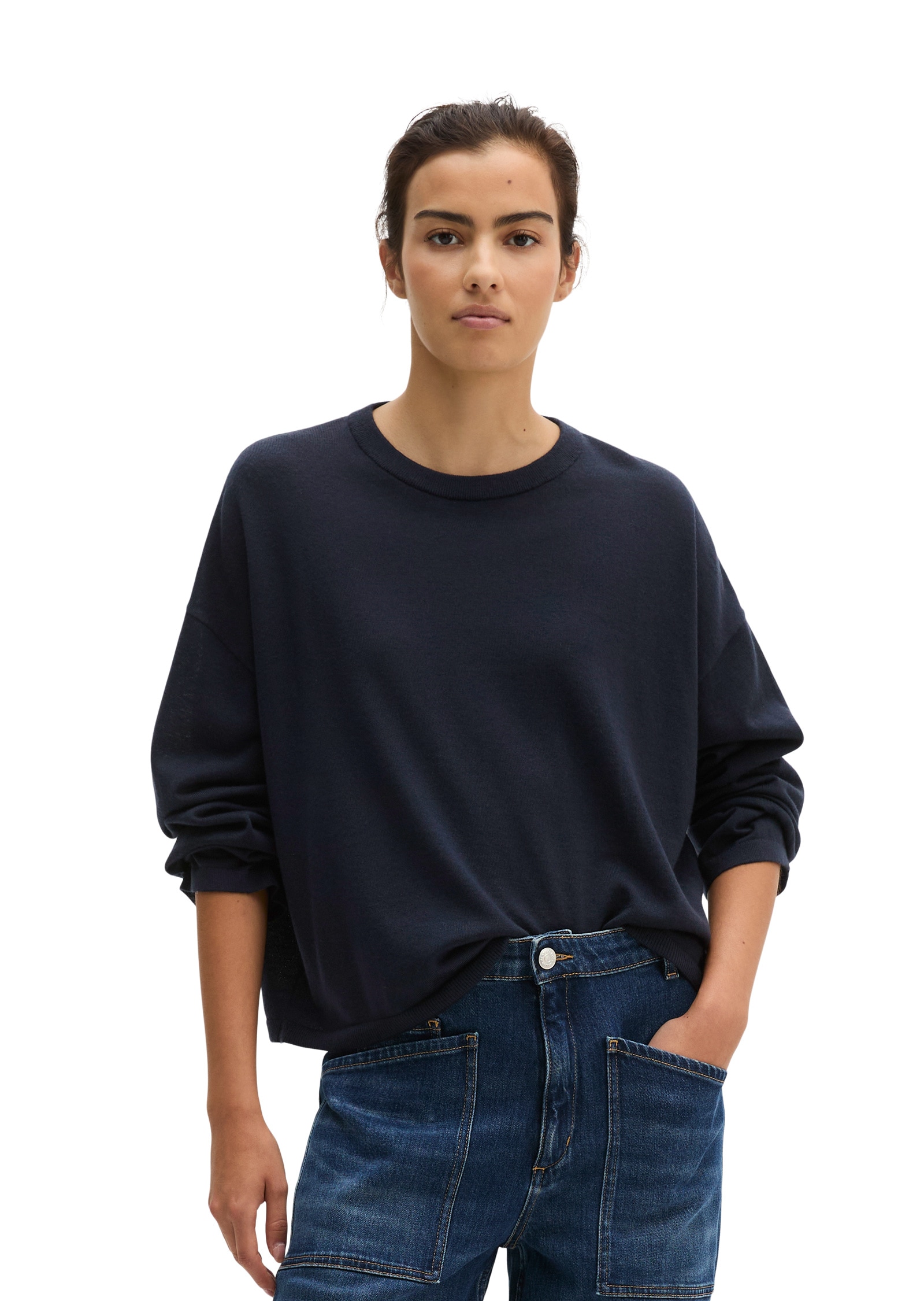 Marc OPolo Strickpullover "aus weicher Merinowolle"